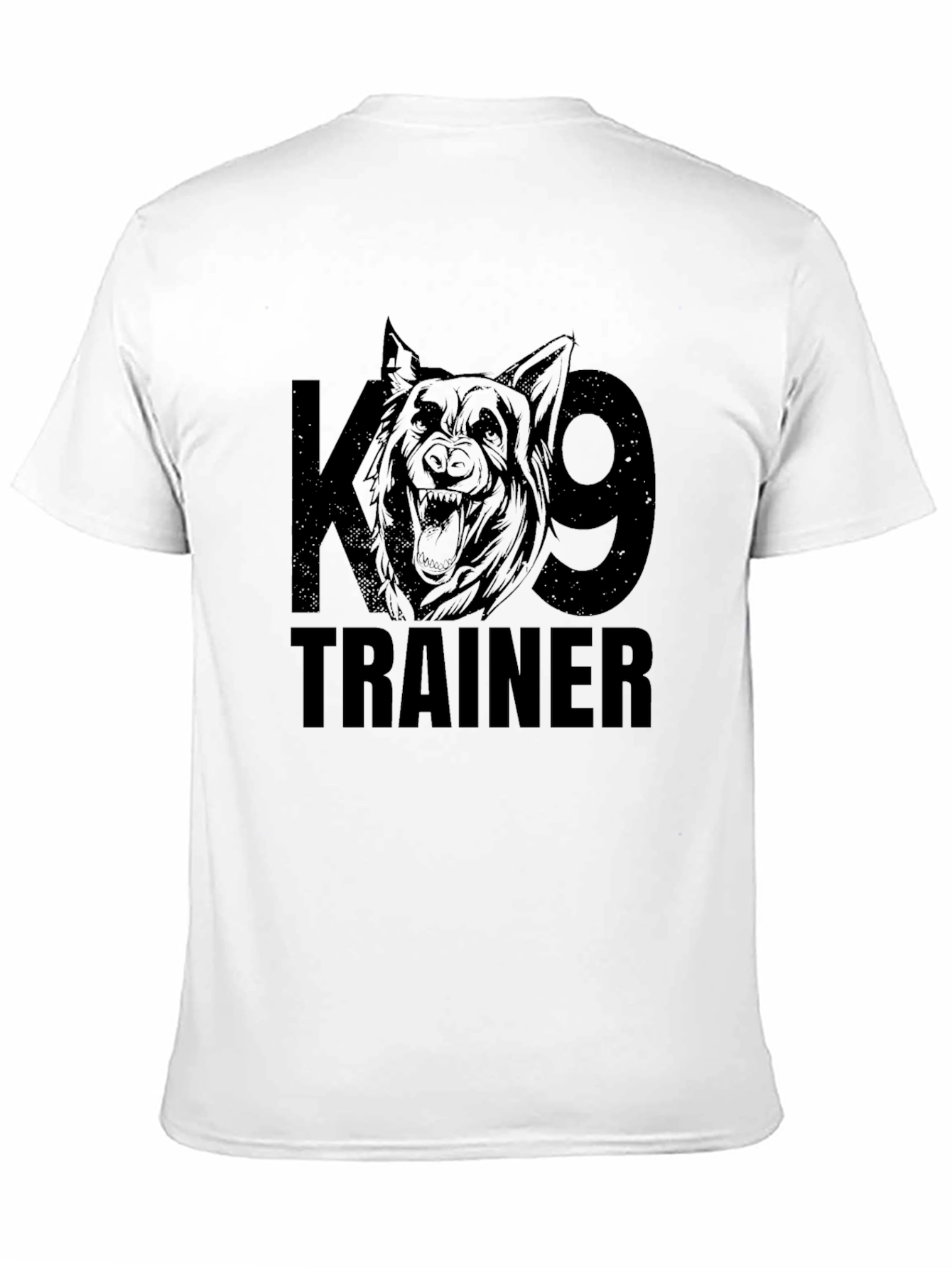 K9 Trainer Graphic Tee - Unisex Black T-Shirt
