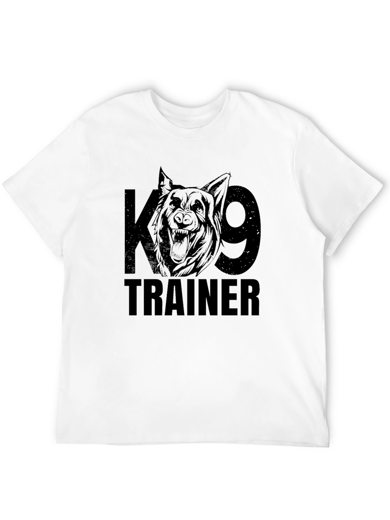 K9 Trainer Graphic Tee - Unisex Black T-Shirt