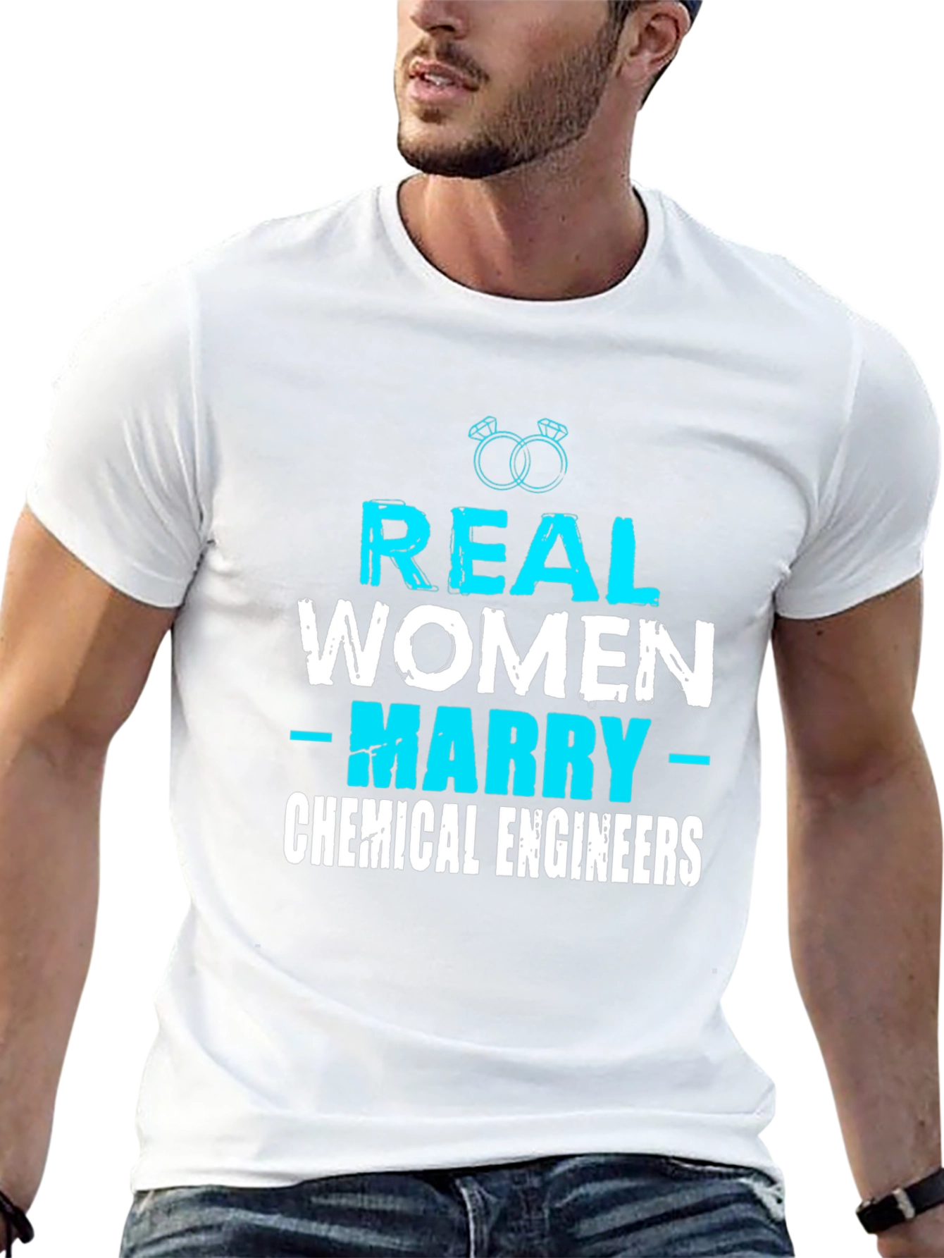 Real Women Marry Chemical Engineers T-Shirt