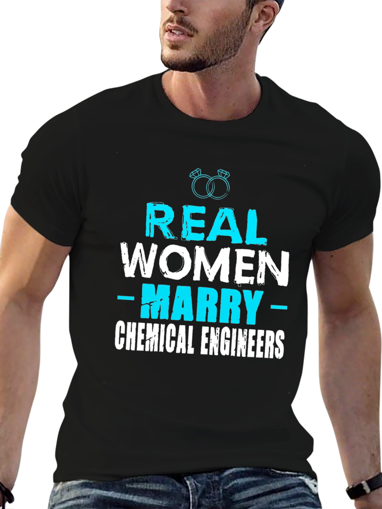 Real Women Marry Chemical Engineers T-Shirt