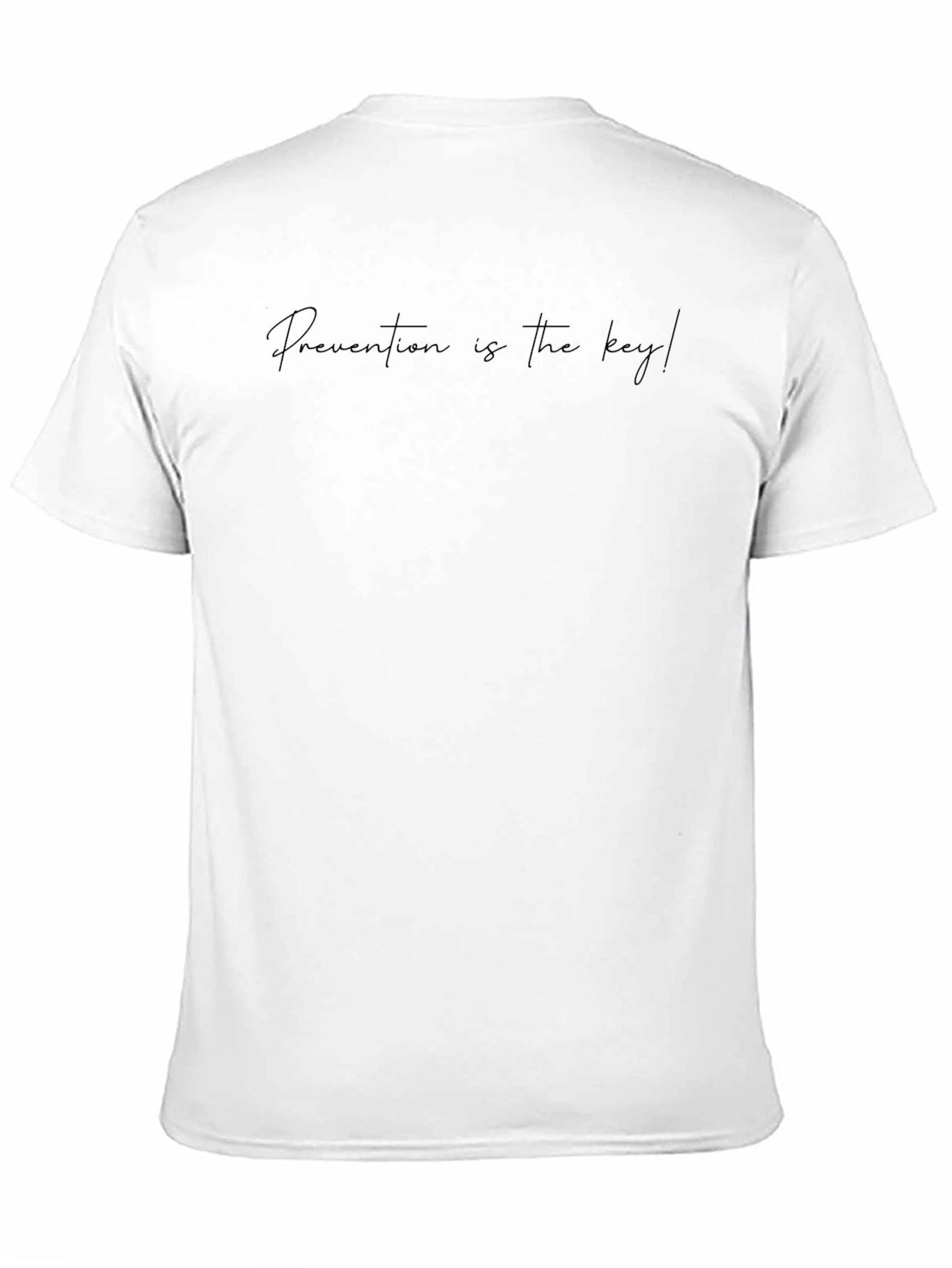 Prevention is Key Black T-Shirt