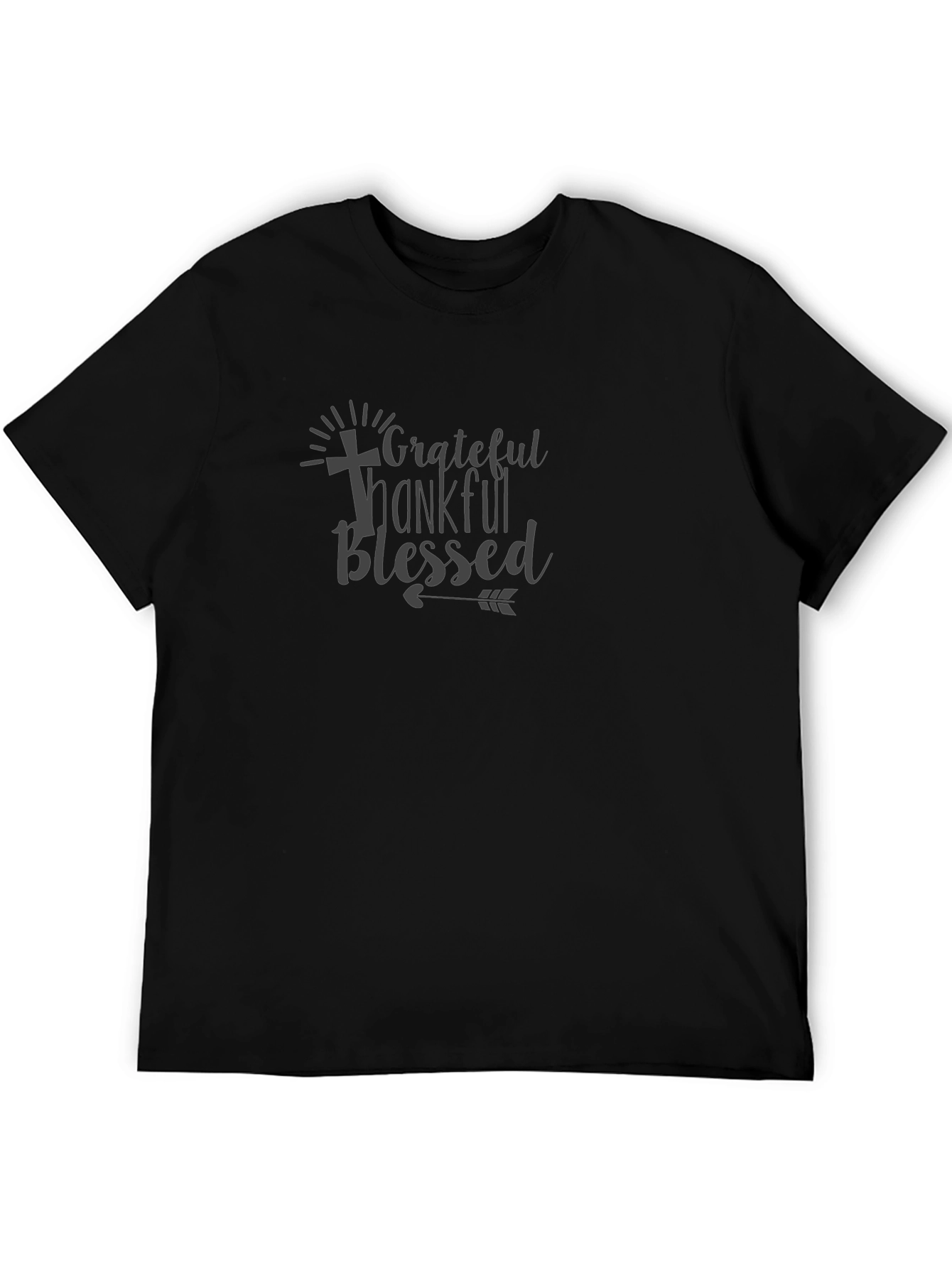 Grateful Thankful Blessed Graphic Tee