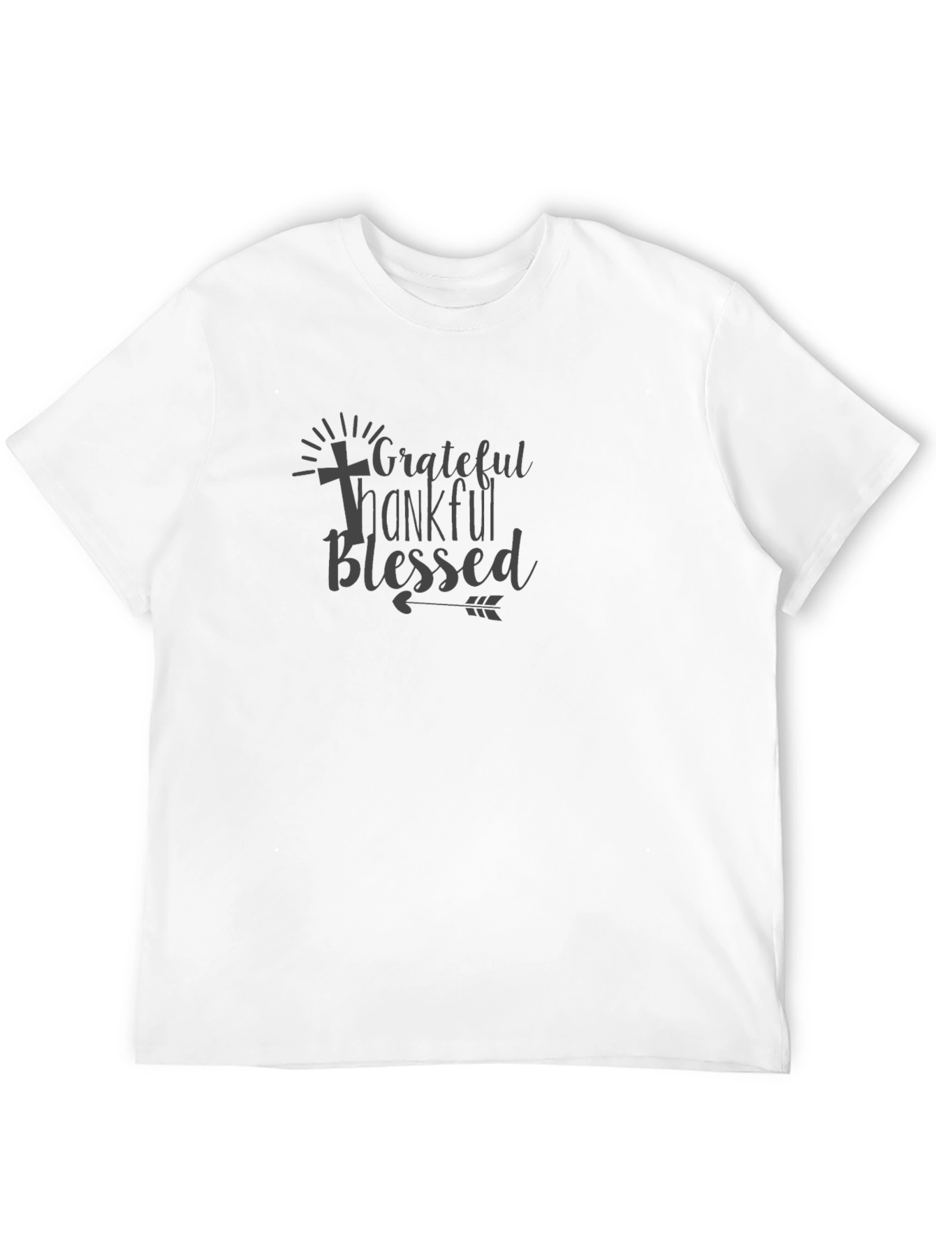 Grateful Thankful Blessed Graphic Tee