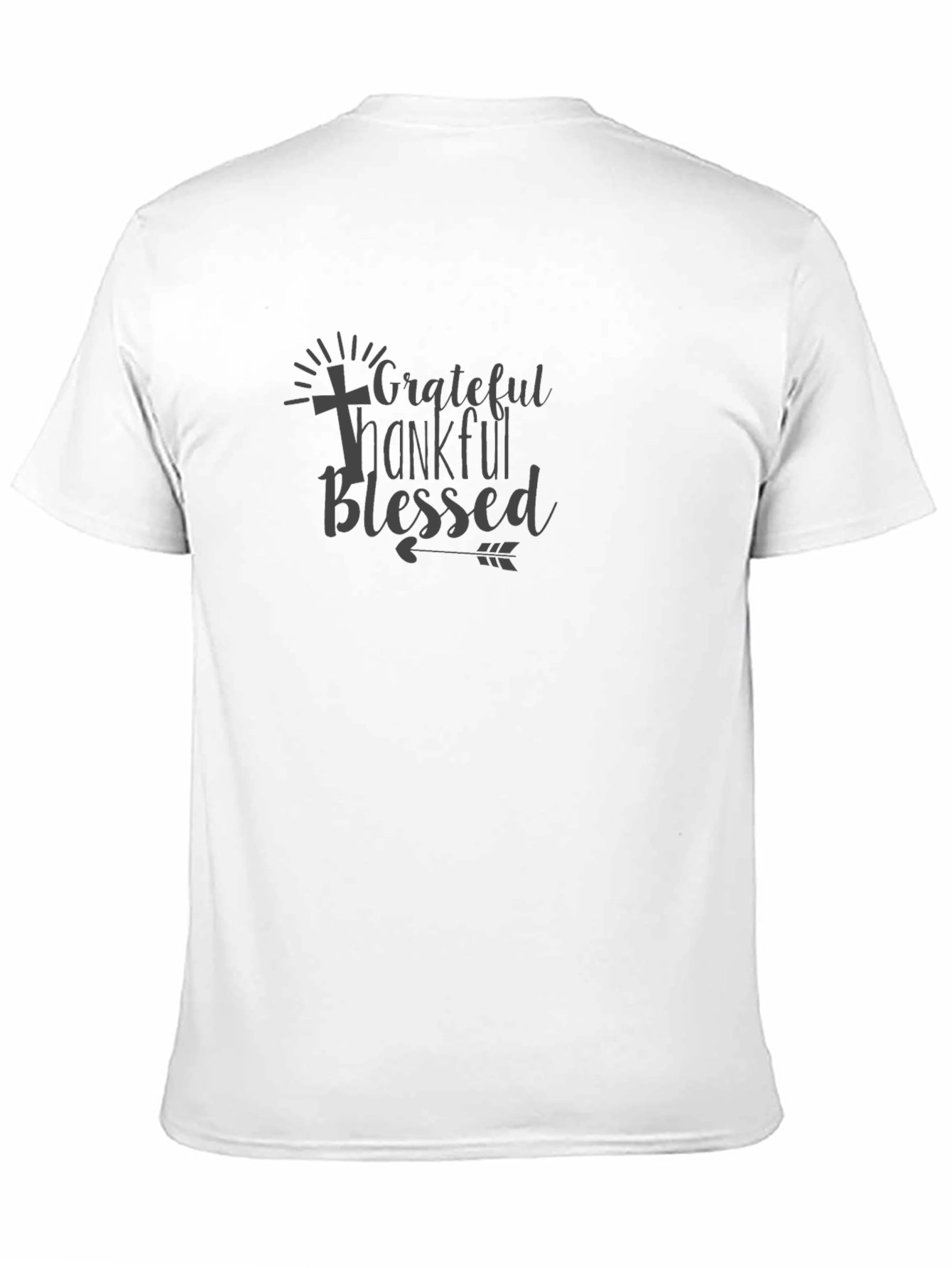 Grateful Thankful Blessed Graphic Tee