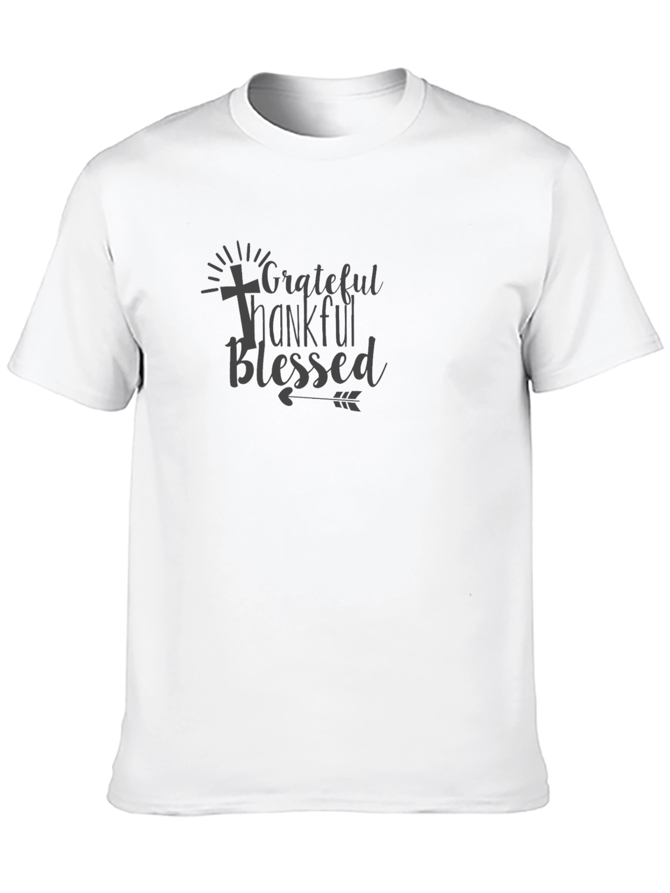 Grateful Thankful Blessed Graphic Tee