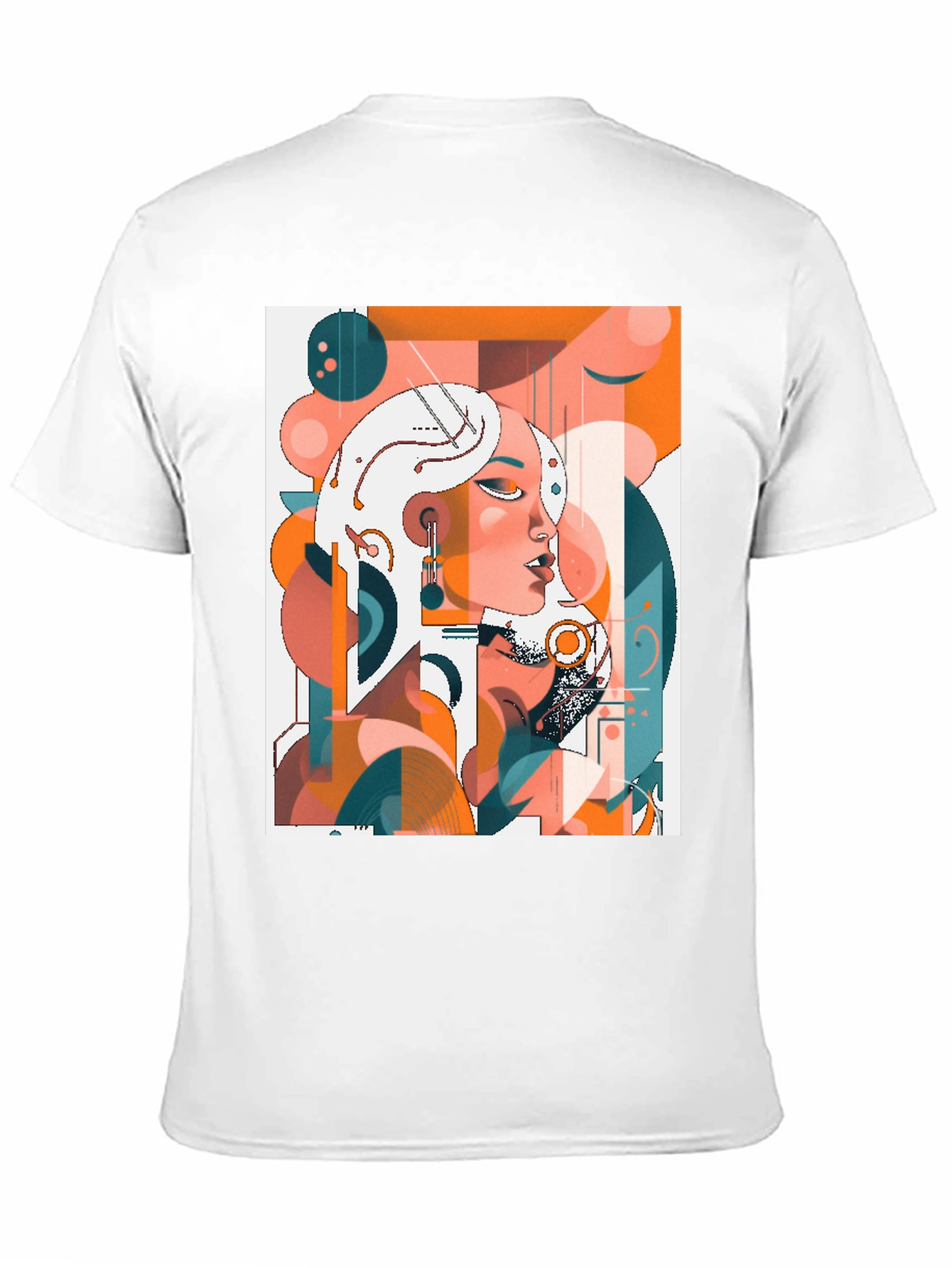 Abstract Art Graphic Tee - Modern Stylish Design