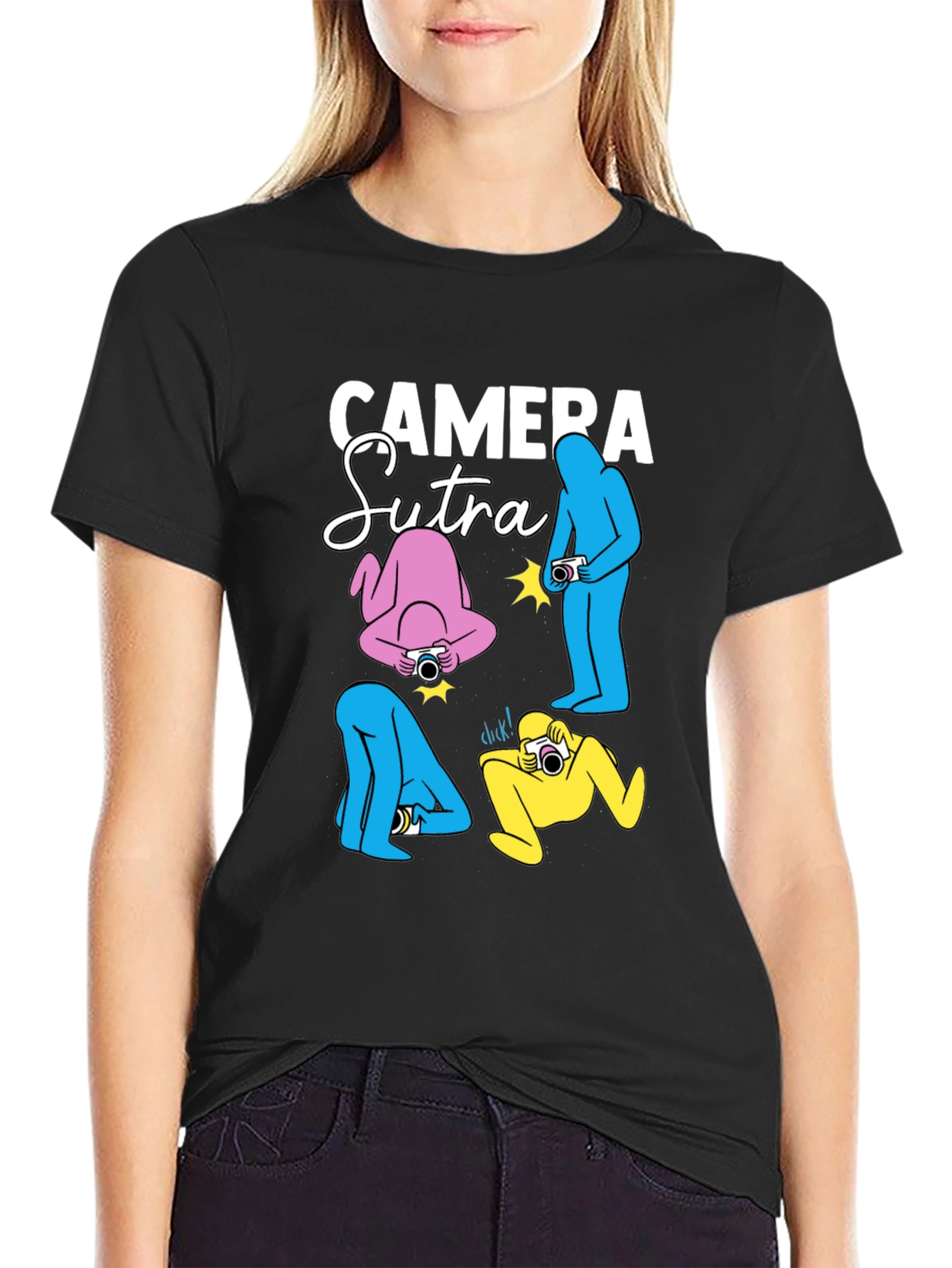 Camera Sutra Graphic Tee - Funny Photography T-Shirt