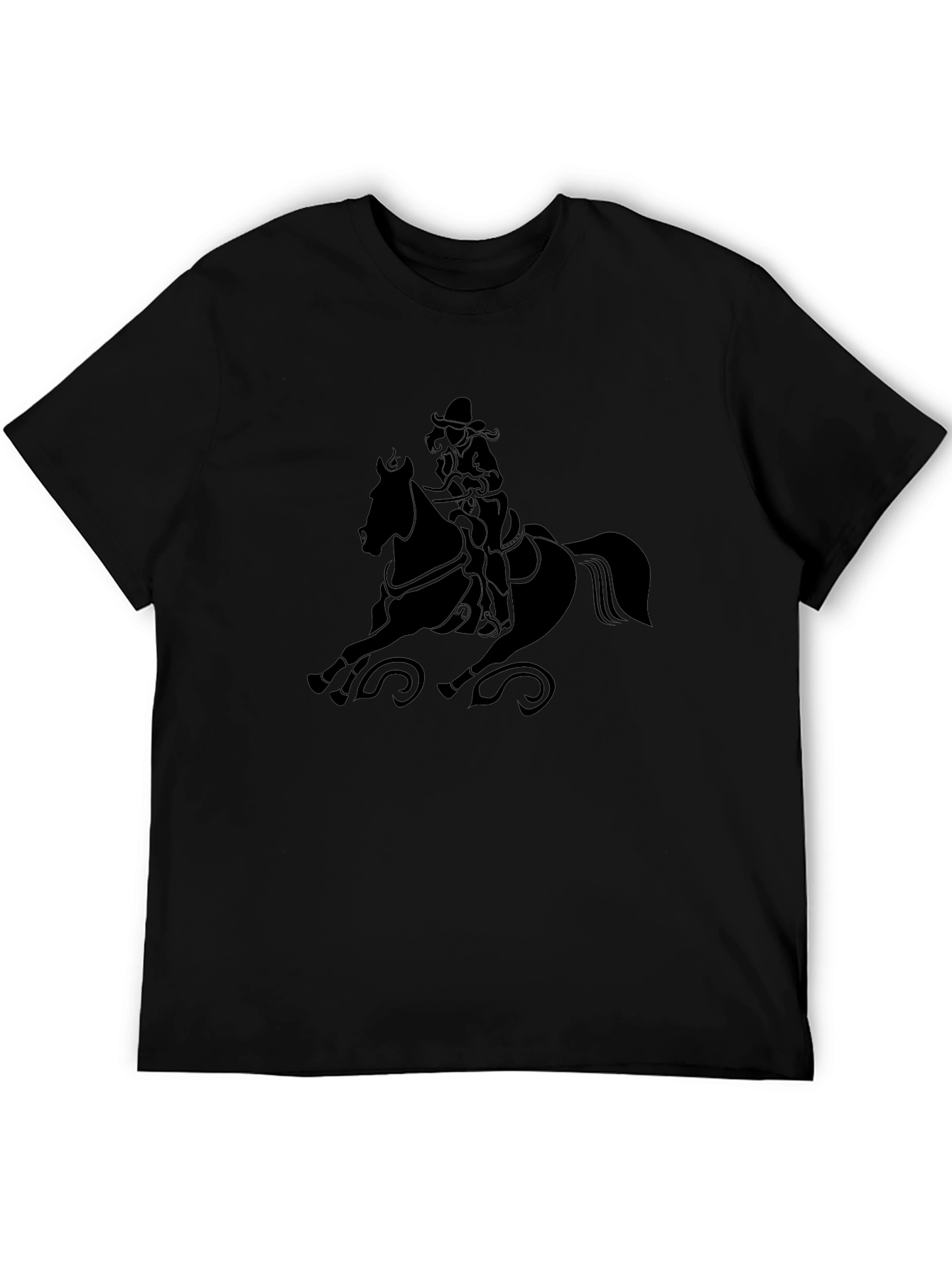 Cowboy Horse Riding Graphic Tee