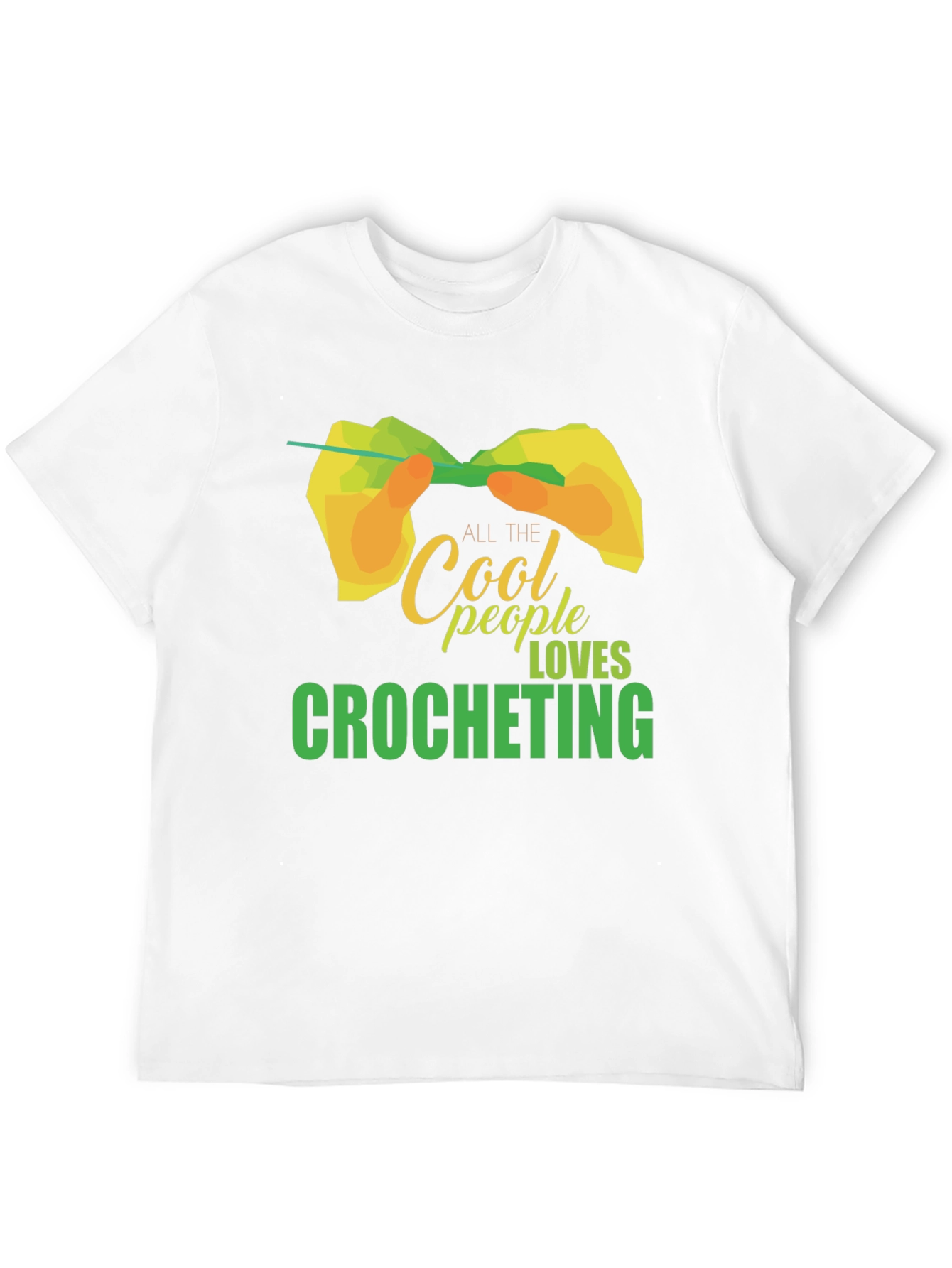 Cool People Love Crocheting T-Shirt