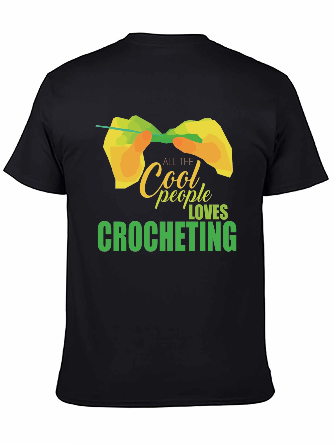 Cool People Love Crocheting T-Shirt