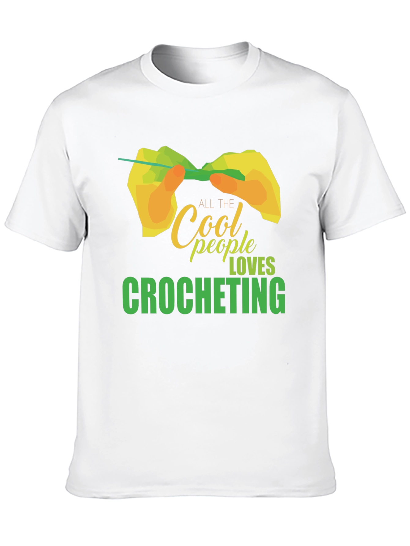 Cool People Love Crocheting T-Shirt