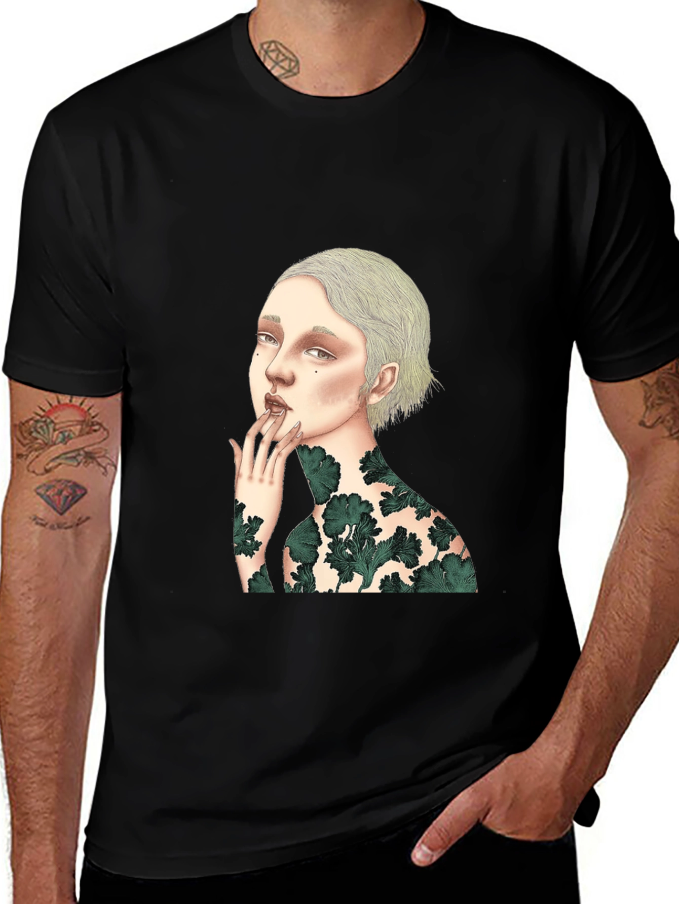 Nature-Inspired Graphic Tee - Unique Art