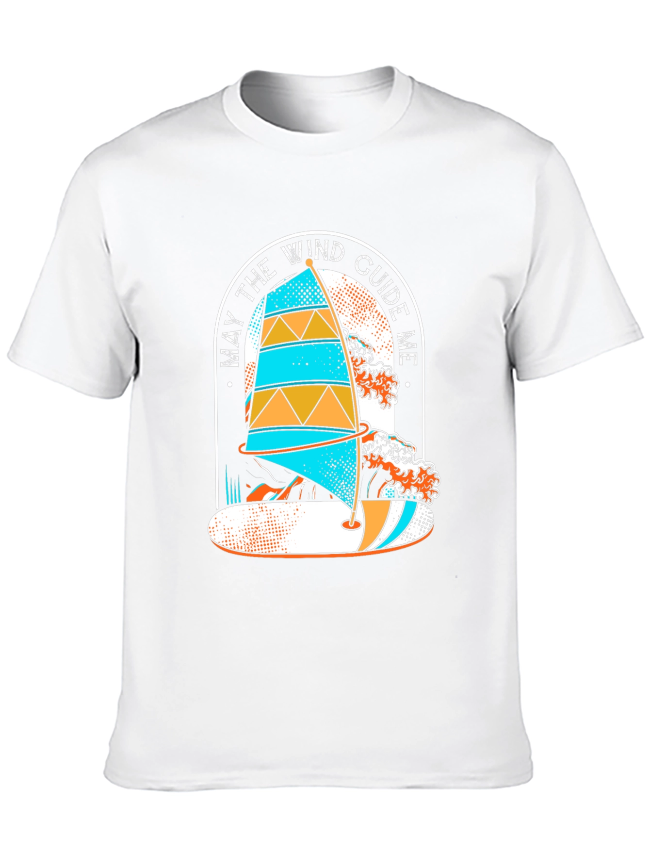 Wind Guide Me Graphic Tee - Surf Style