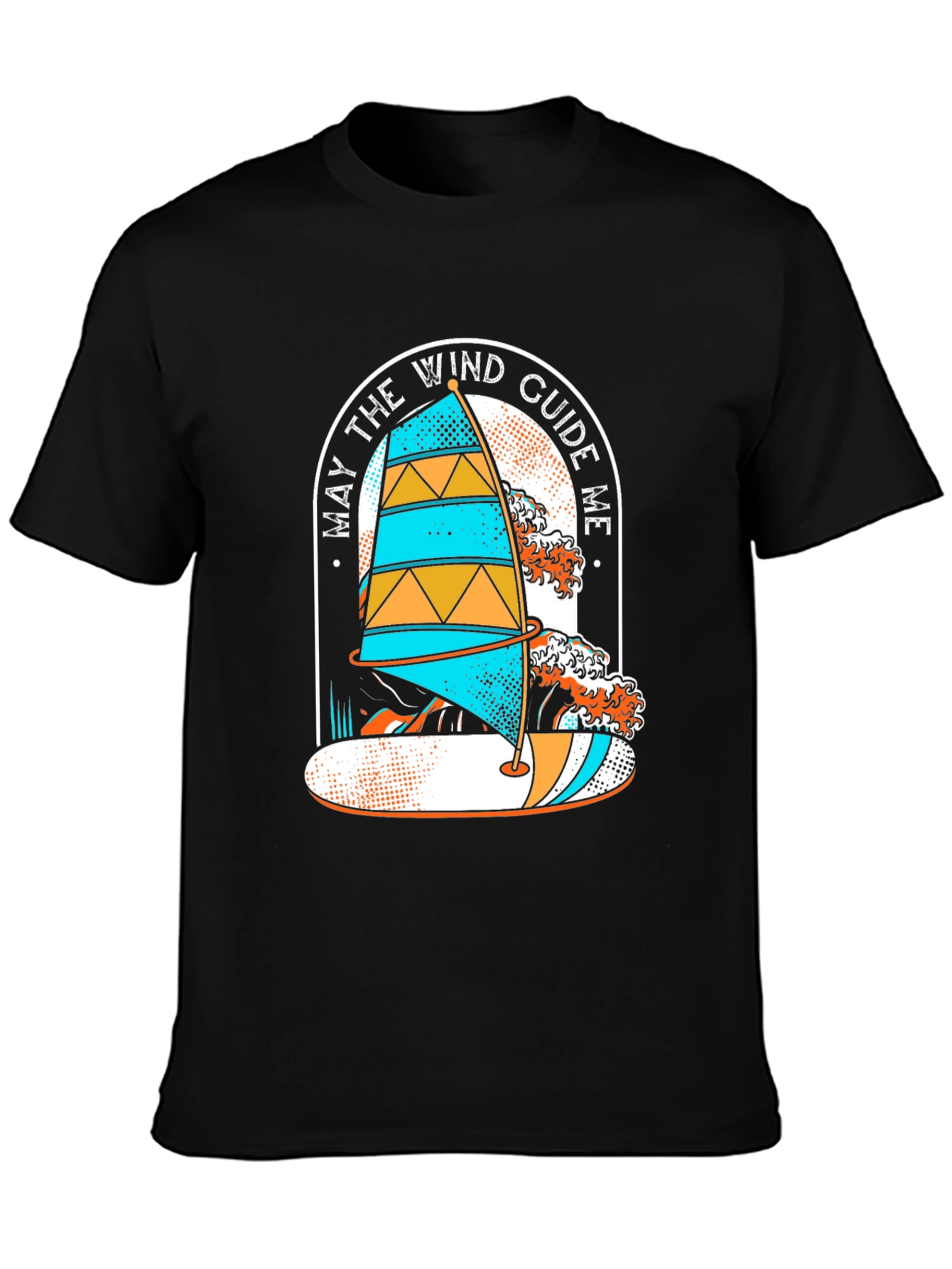 Wind Guide Me Graphic Tee - Surf Style