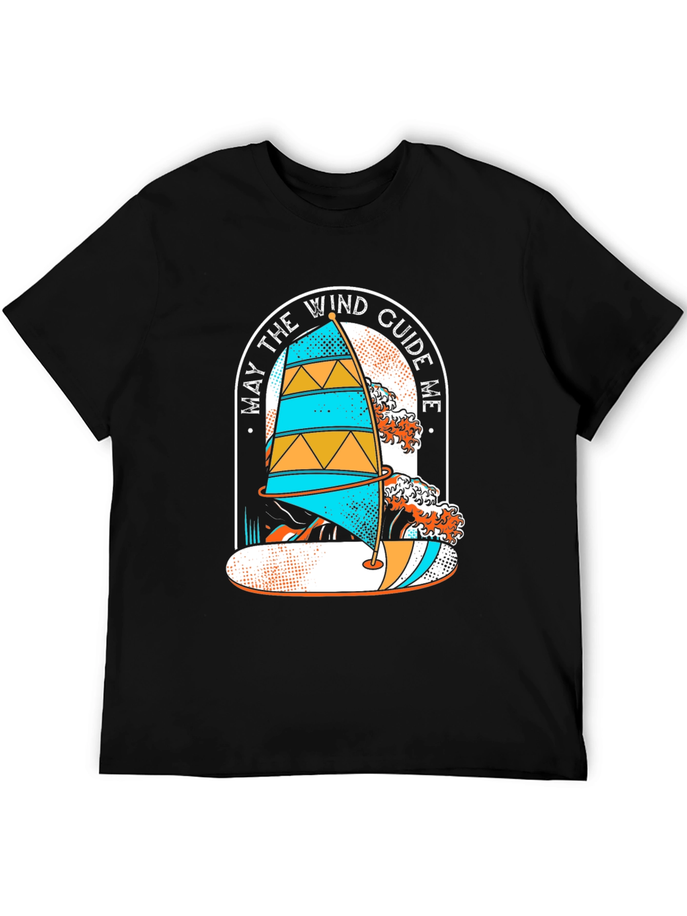 Wind Guide Me Graphic Tee - Surf Style
