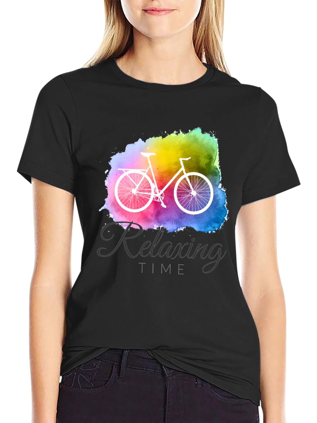 Relaxing Time Bike Graphic Tee