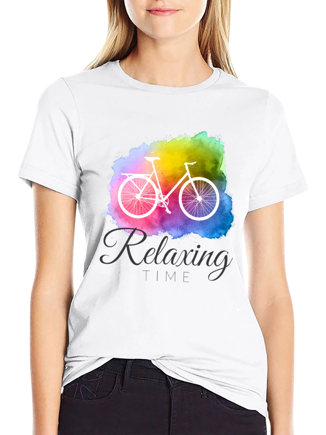Relaxing Time Bike Graphic Tee