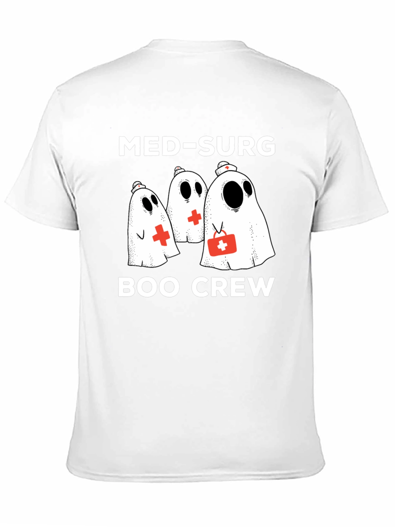 Med-Surg Boo Crew Black T-Shirt