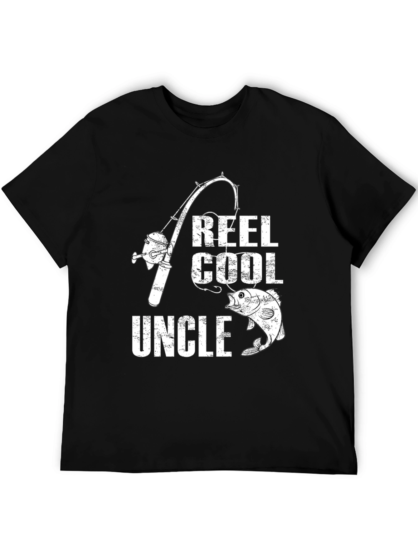 Reel Cool Uncle Fishing T-Shirt