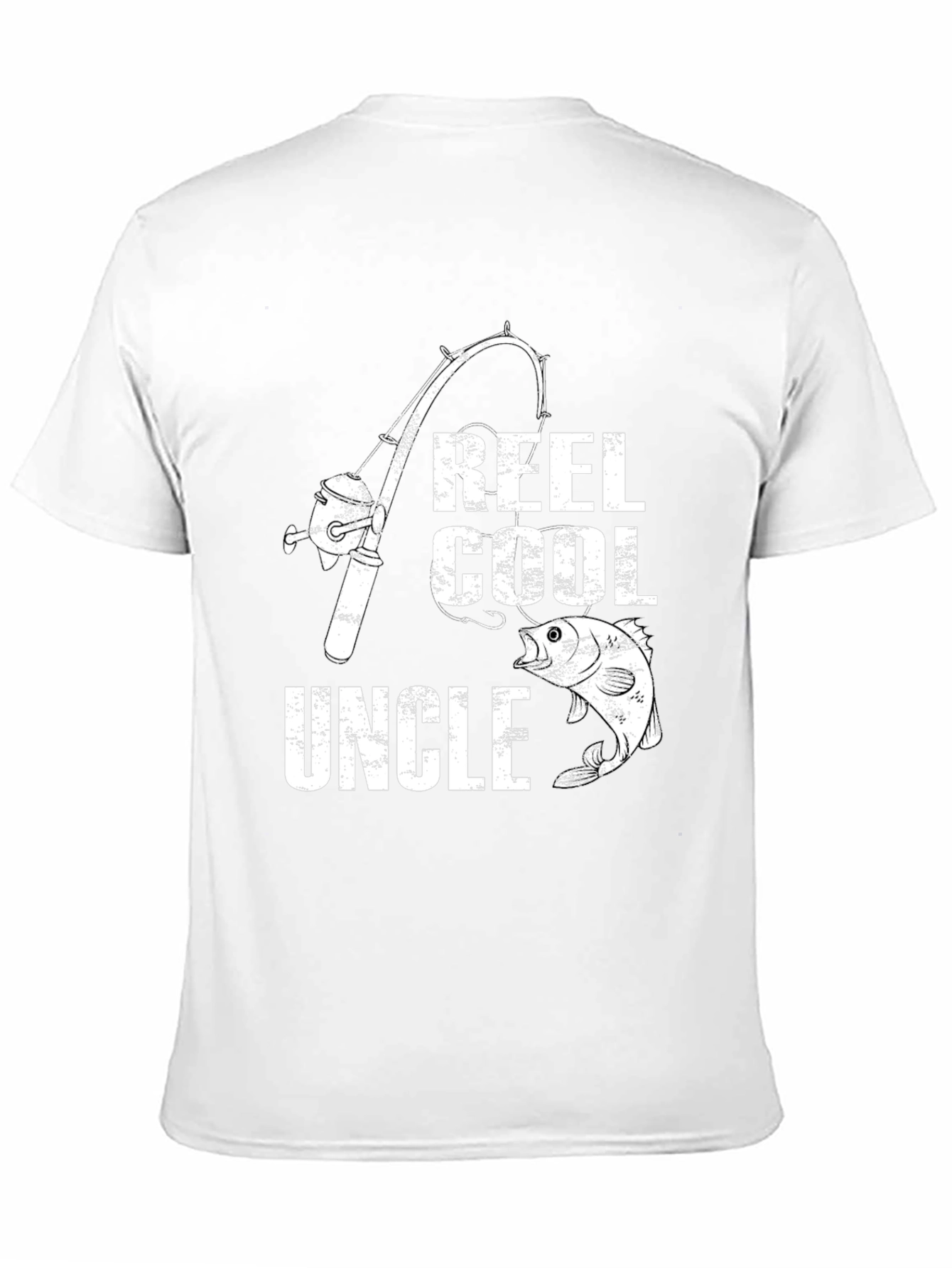 Reel Cool Uncle Fishing T-Shirt