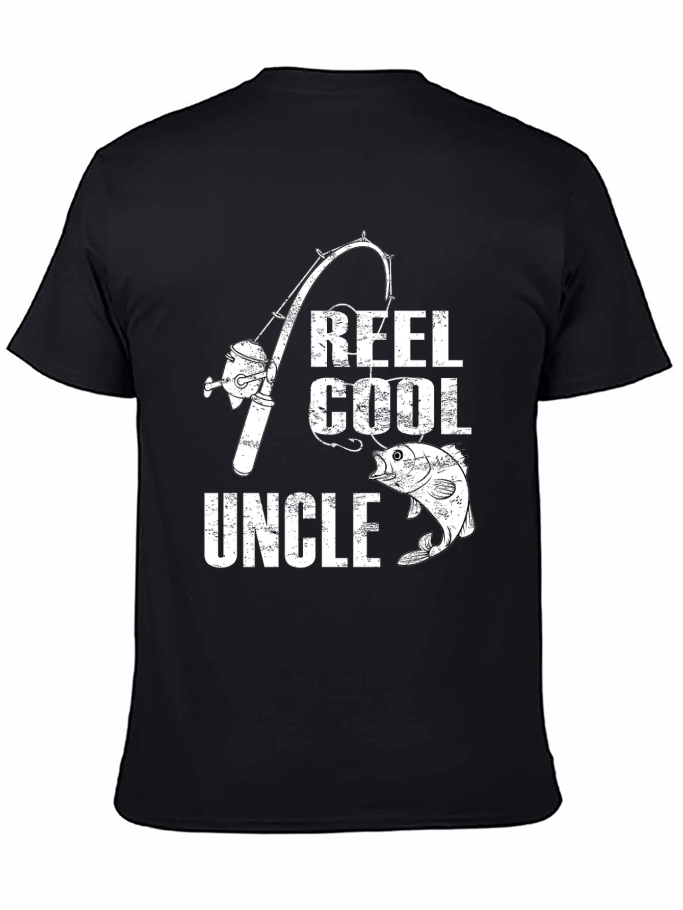 Reel Cool Uncle Fishing T-Shirt