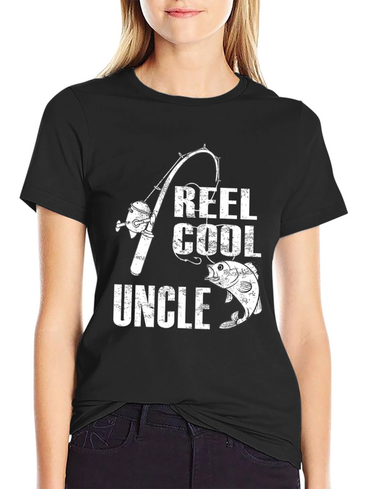 Reel Cool Uncle Fishing T-Shirt