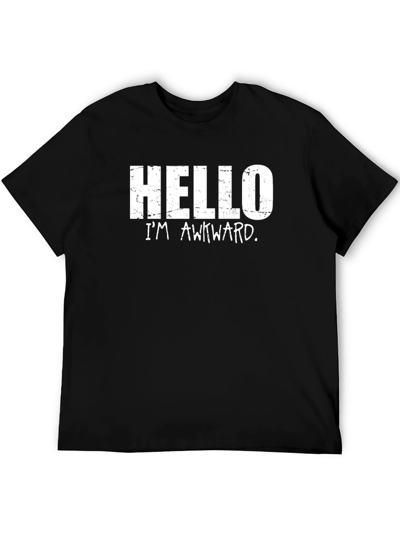 Hello Im Awkward Graphic T-Shirt
