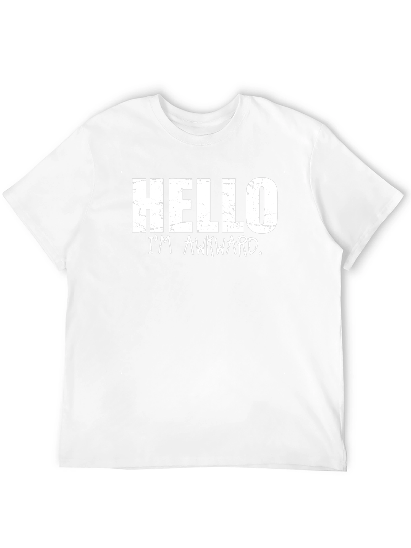 Hello Im Awkward Graphic T-Shirt