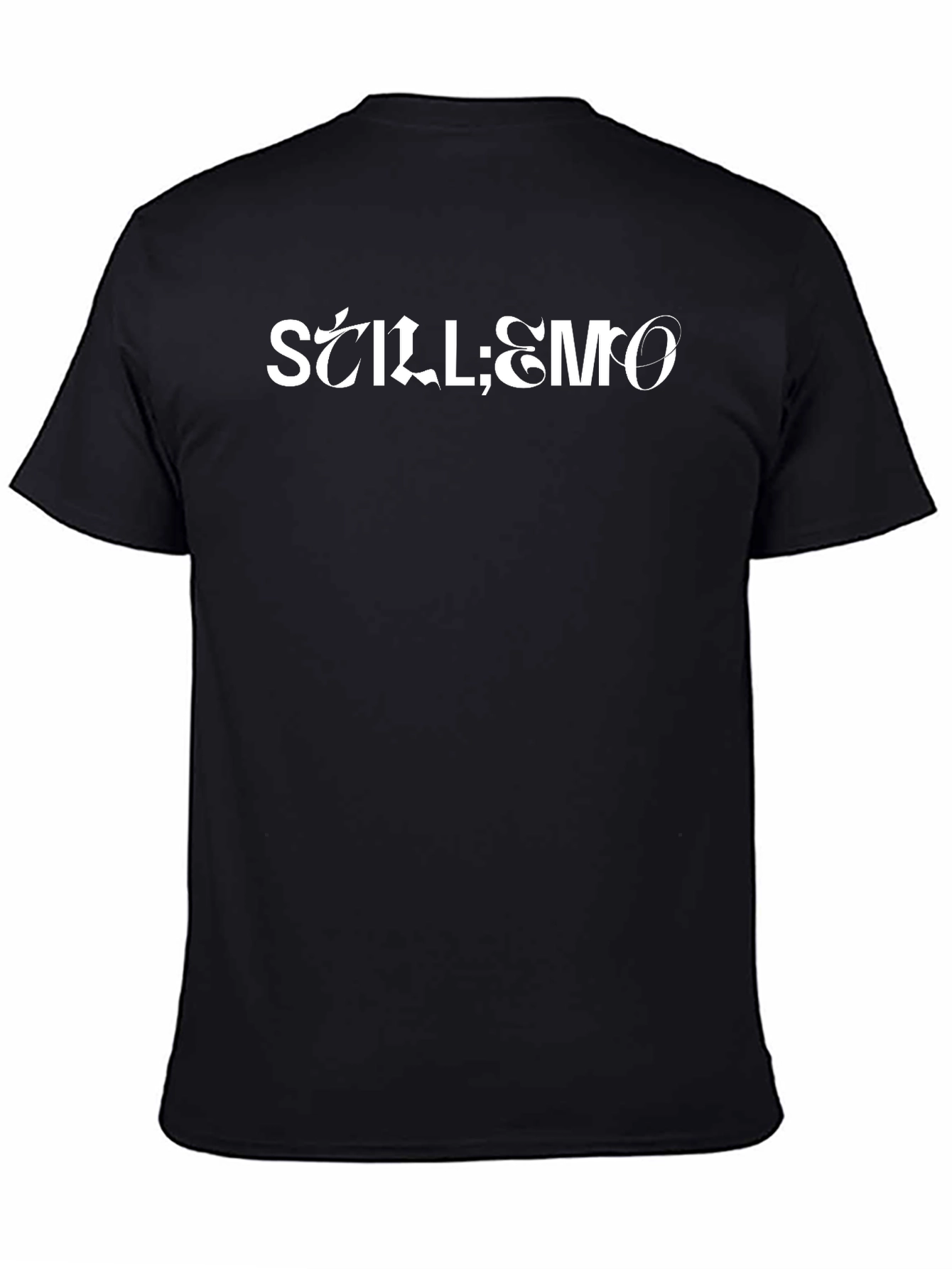 Still; Emo Black T-Shirt