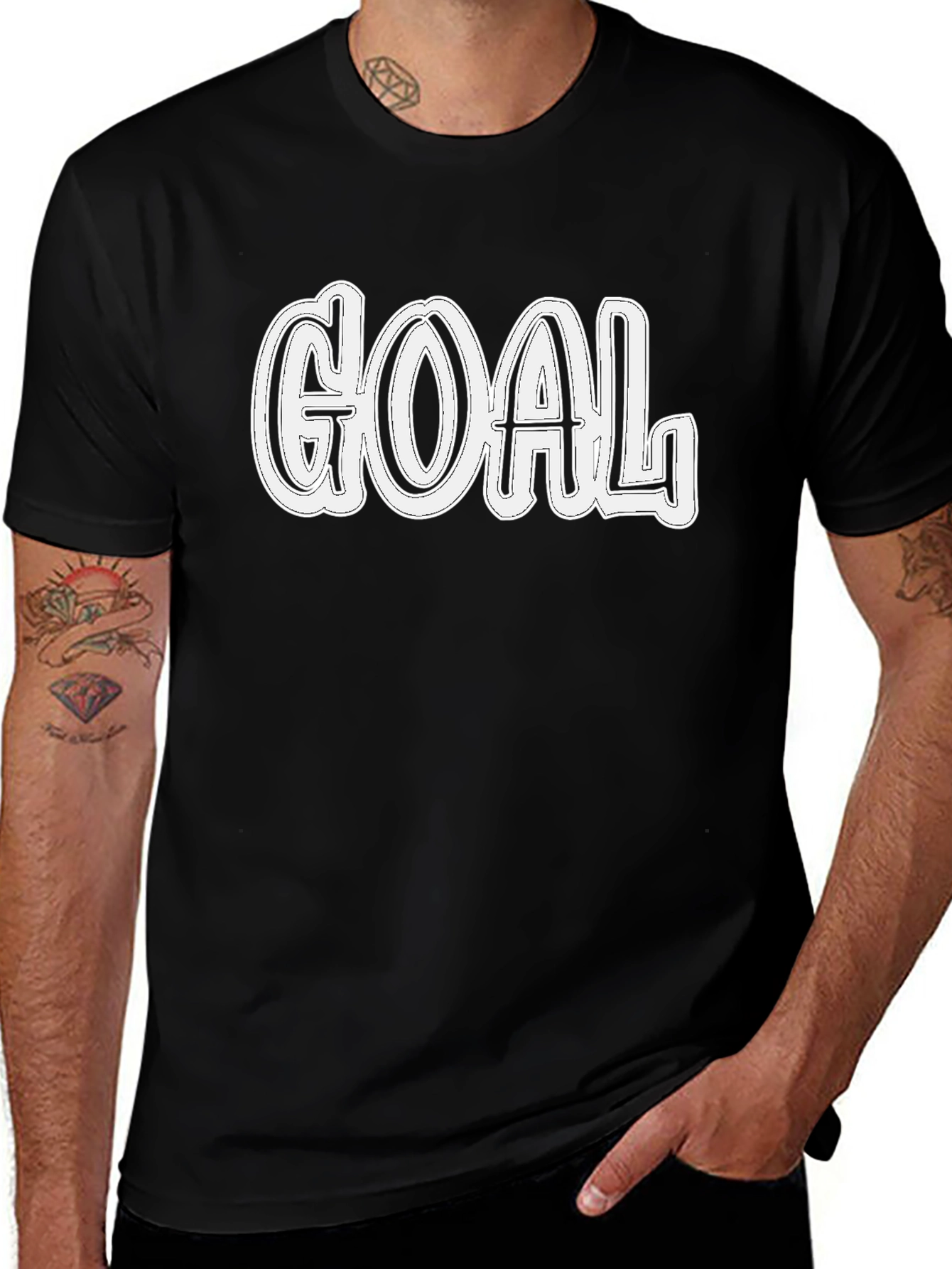 Goal T-Shirt - Casual Cotton Tee