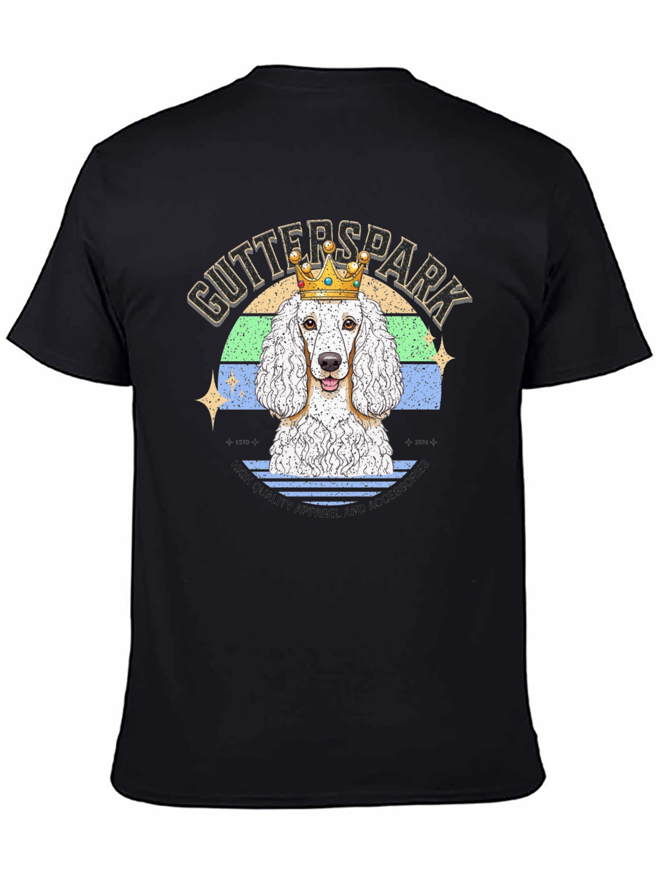 Gutterspark Poodle King T-Shirt