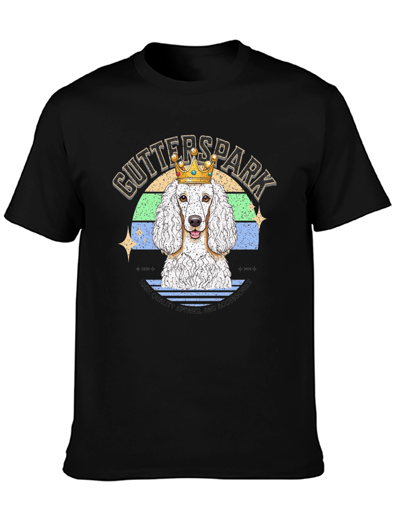 Gutterspark Poodle King T-Shirt