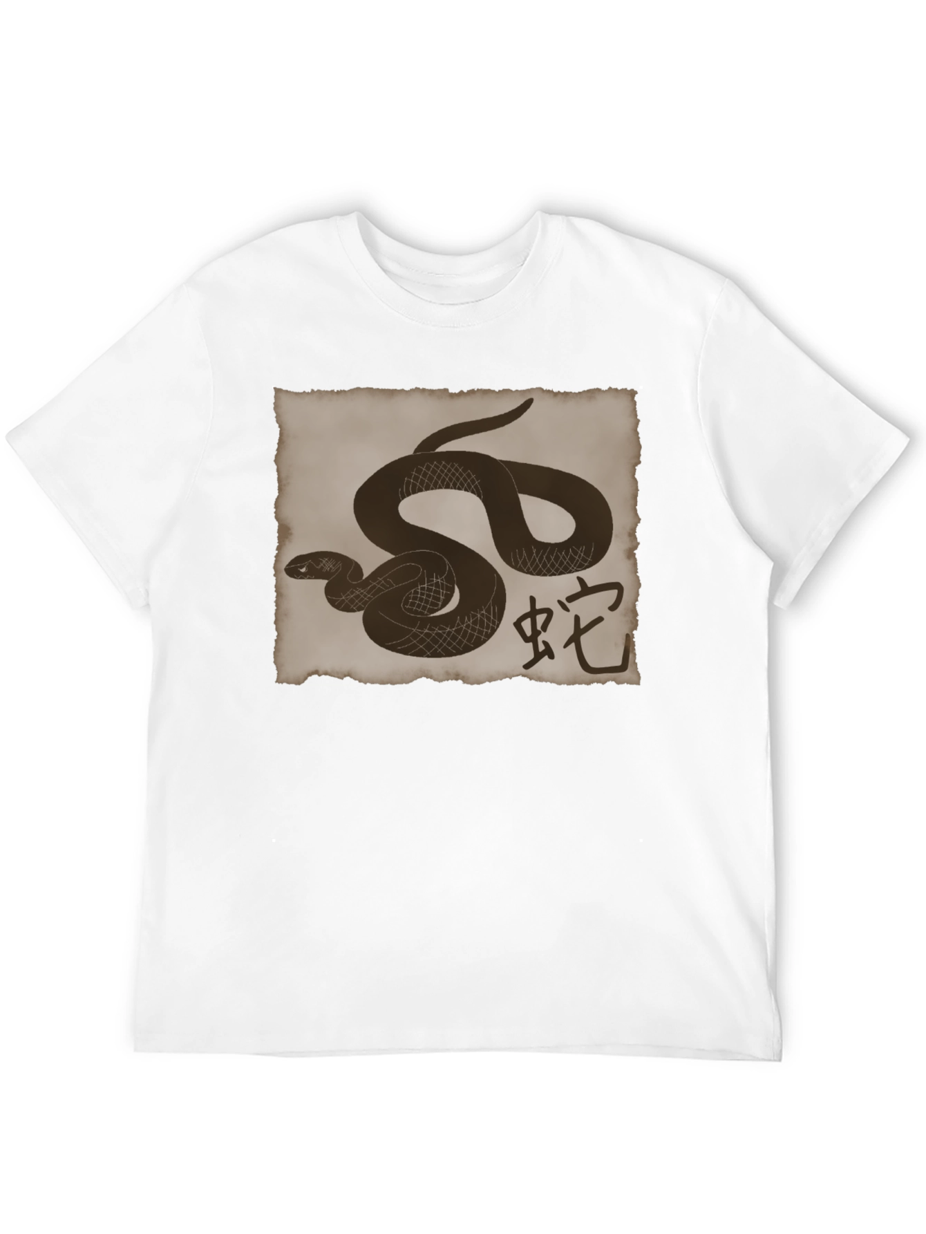 Snake Graphic Print T-Shirt