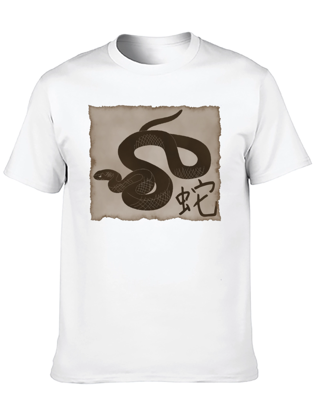 Snake Graphic Print T-Shirt