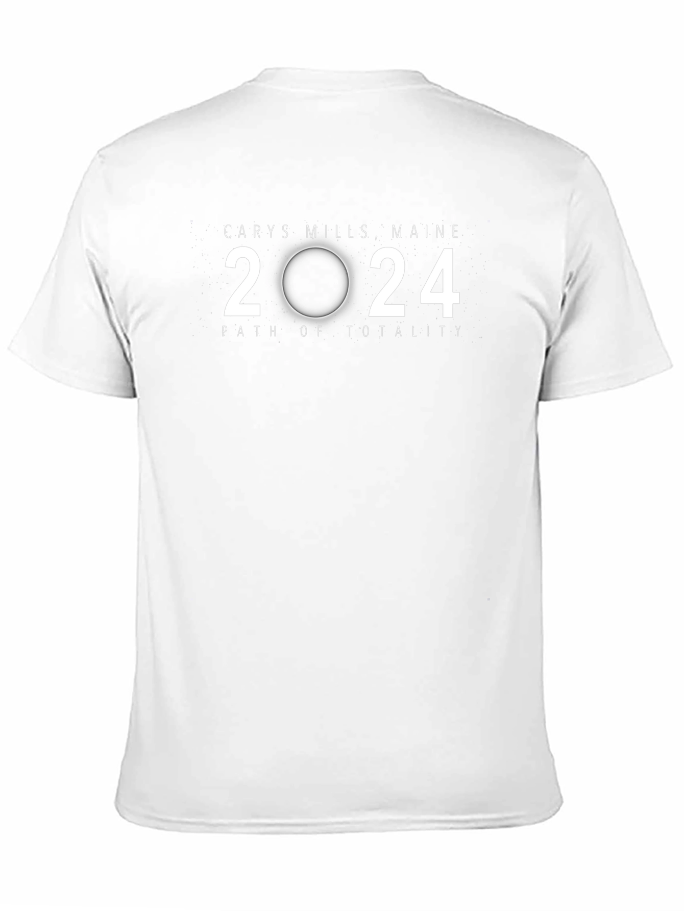 Carys Mills Maine 2024 Total Solar Eclipse T-Shirt