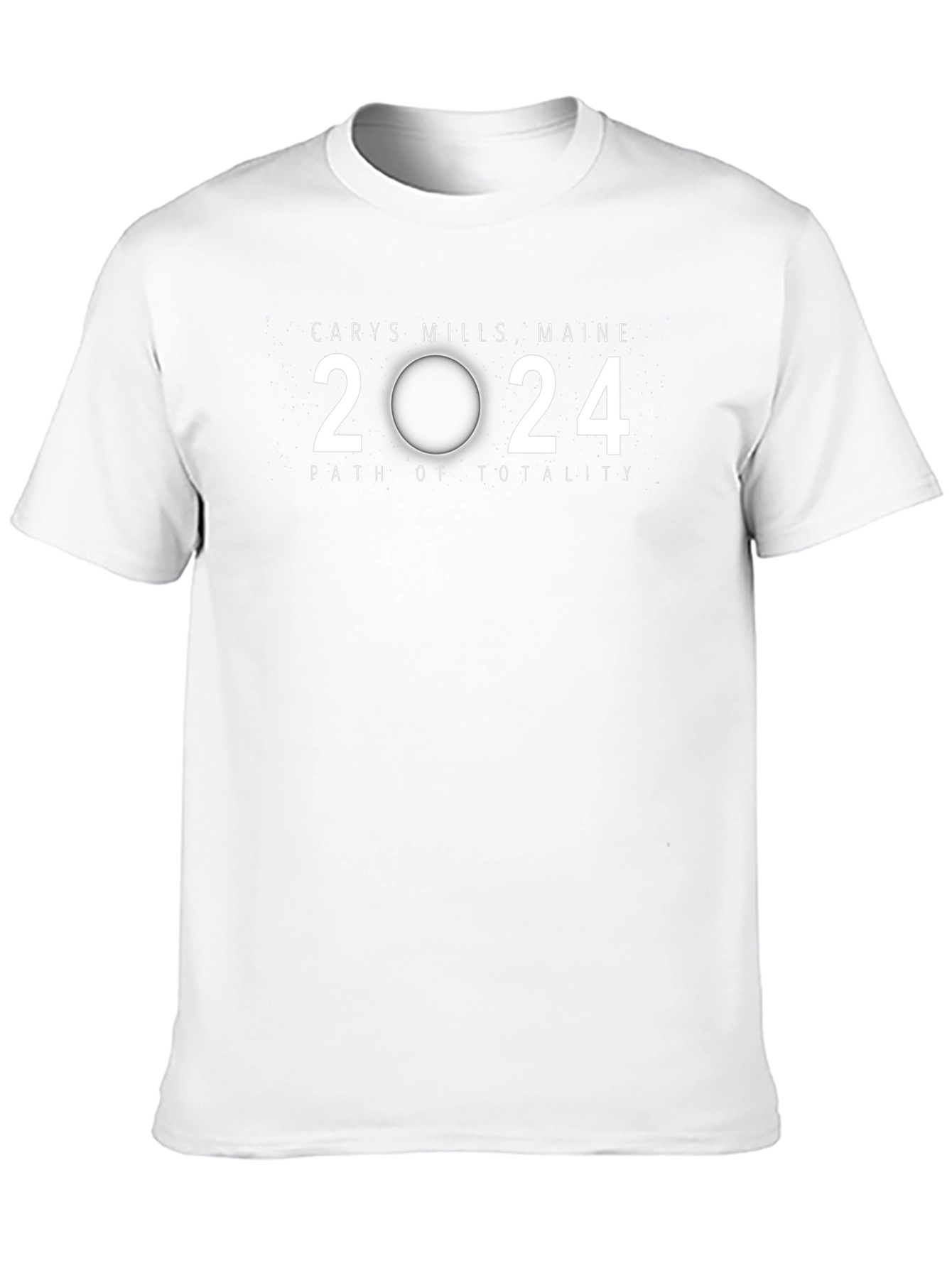Carys Mills Maine 2024 Total Solar Eclipse T-Shirt