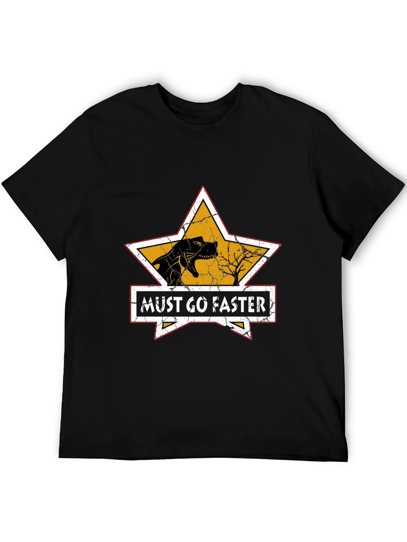 Must Go Faster Dinosaur Graphic Tee