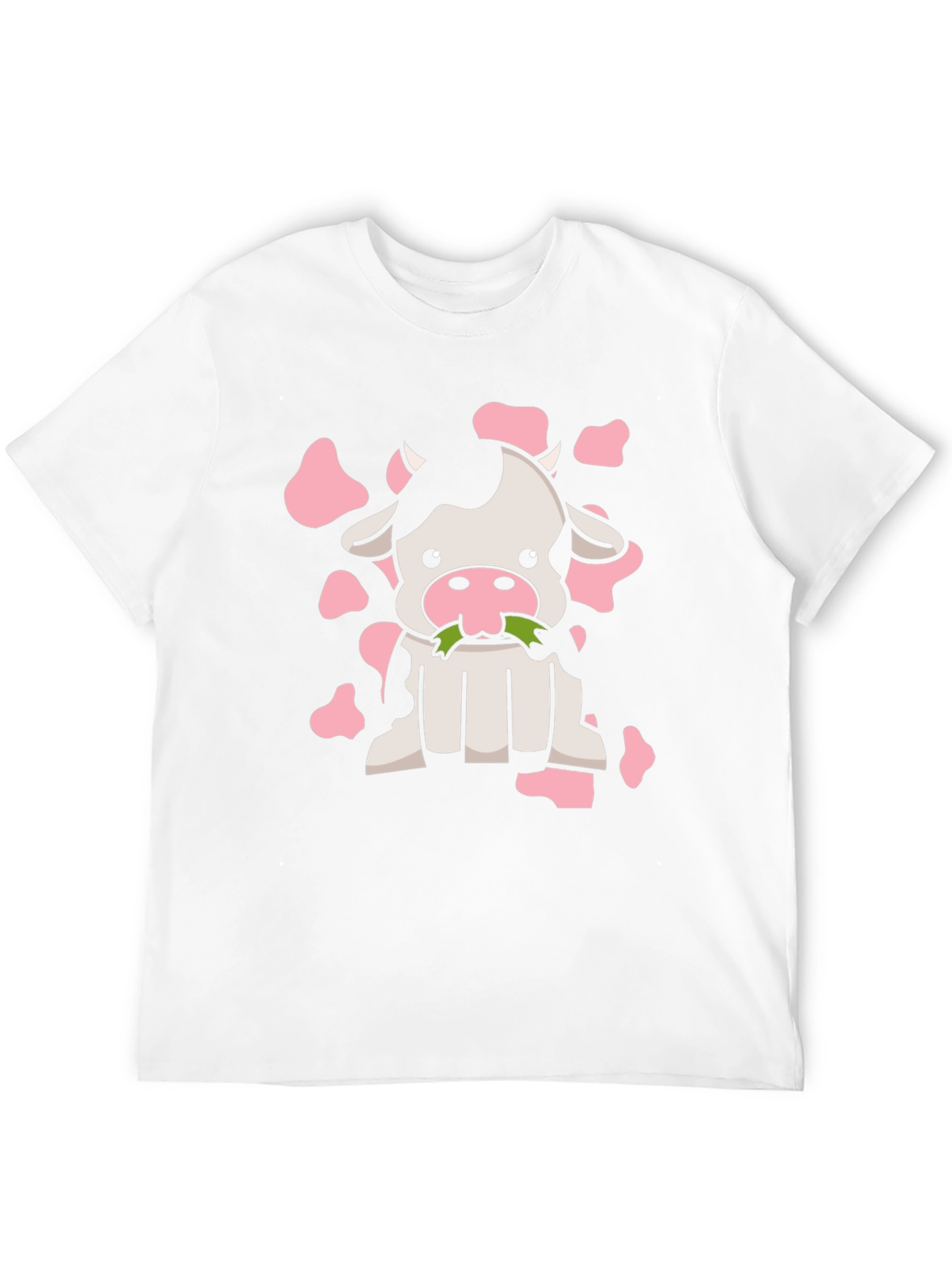 Cow Print Graphic Tee