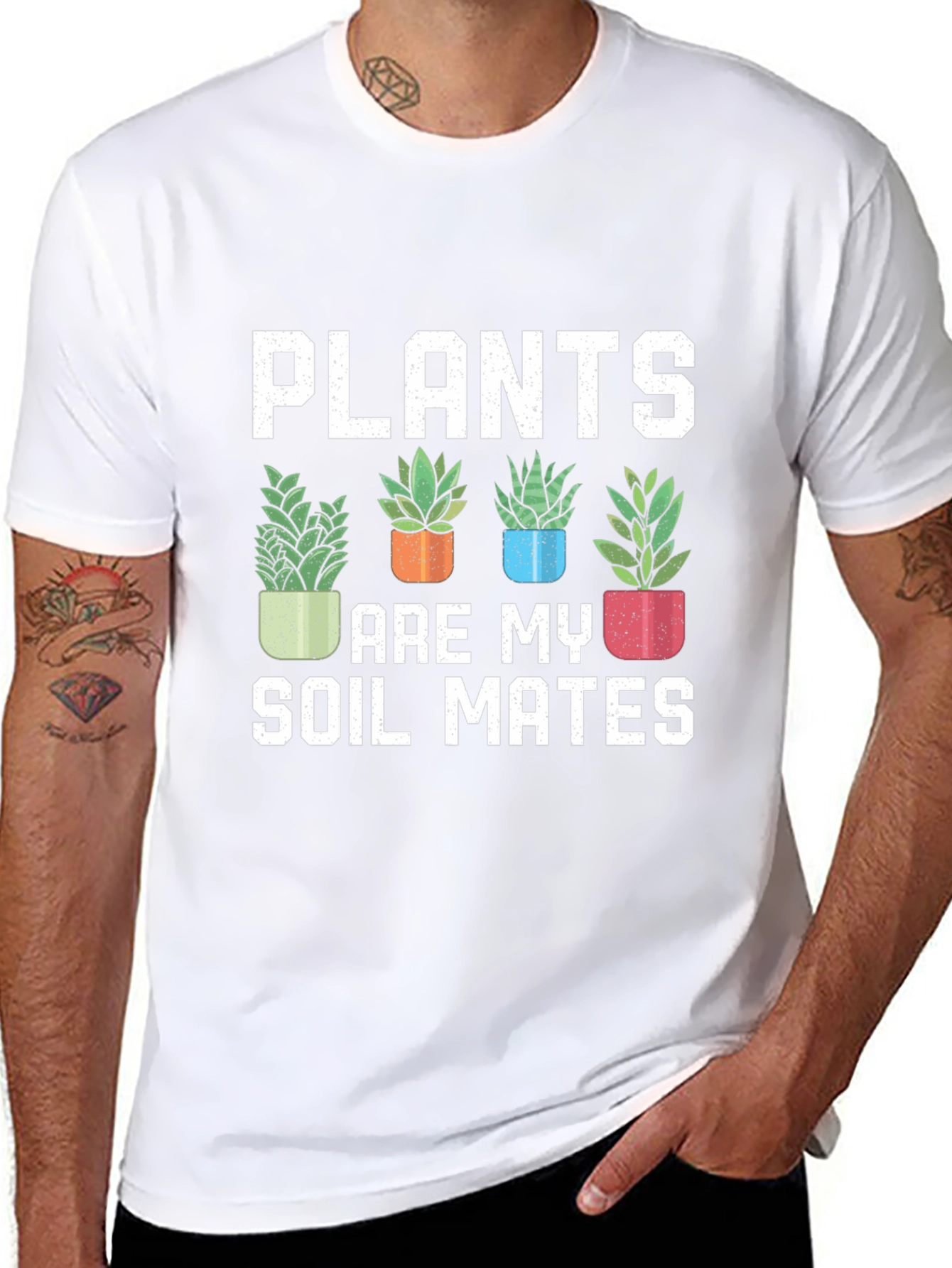 Plants Are My Soil Mates T-Shirt
