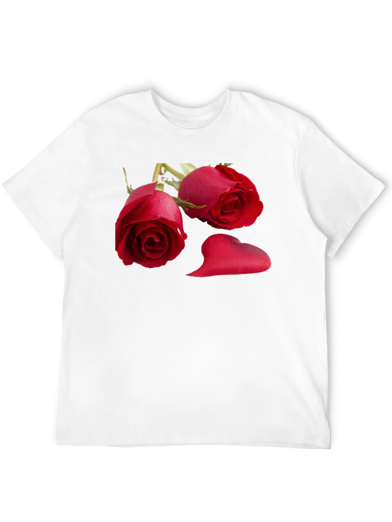 Romantic Rose Graphic T-Shirt