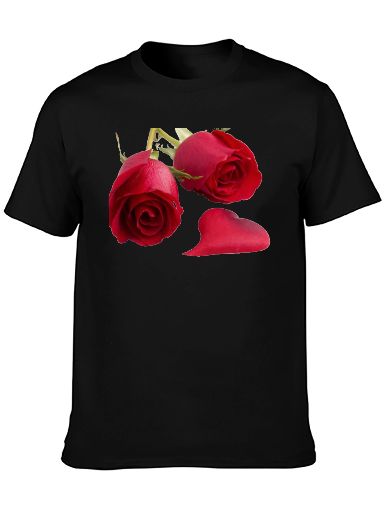 Romantic Rose Graphic T-Shirt