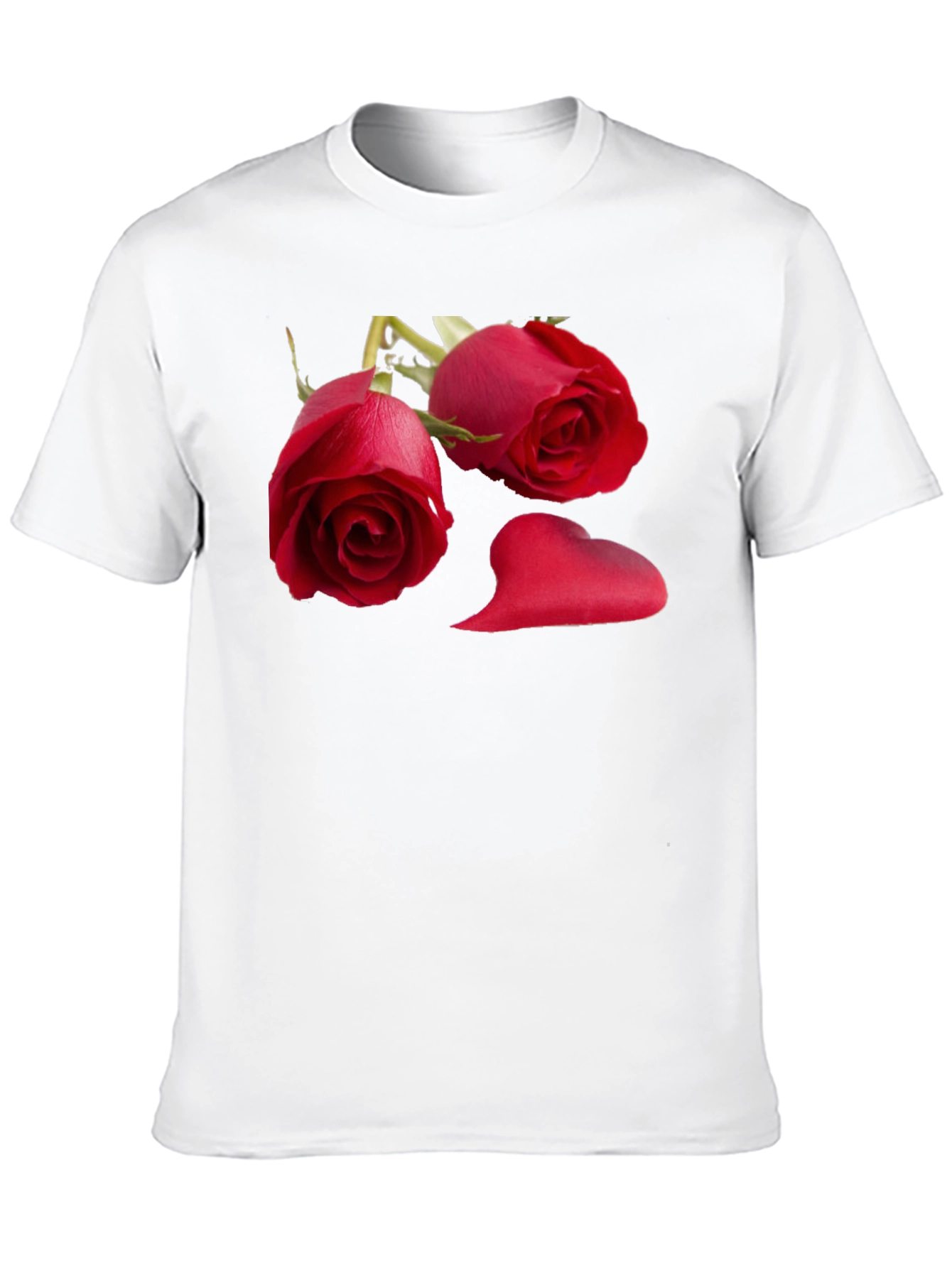 Romantic Rose Graphic T-Shirt