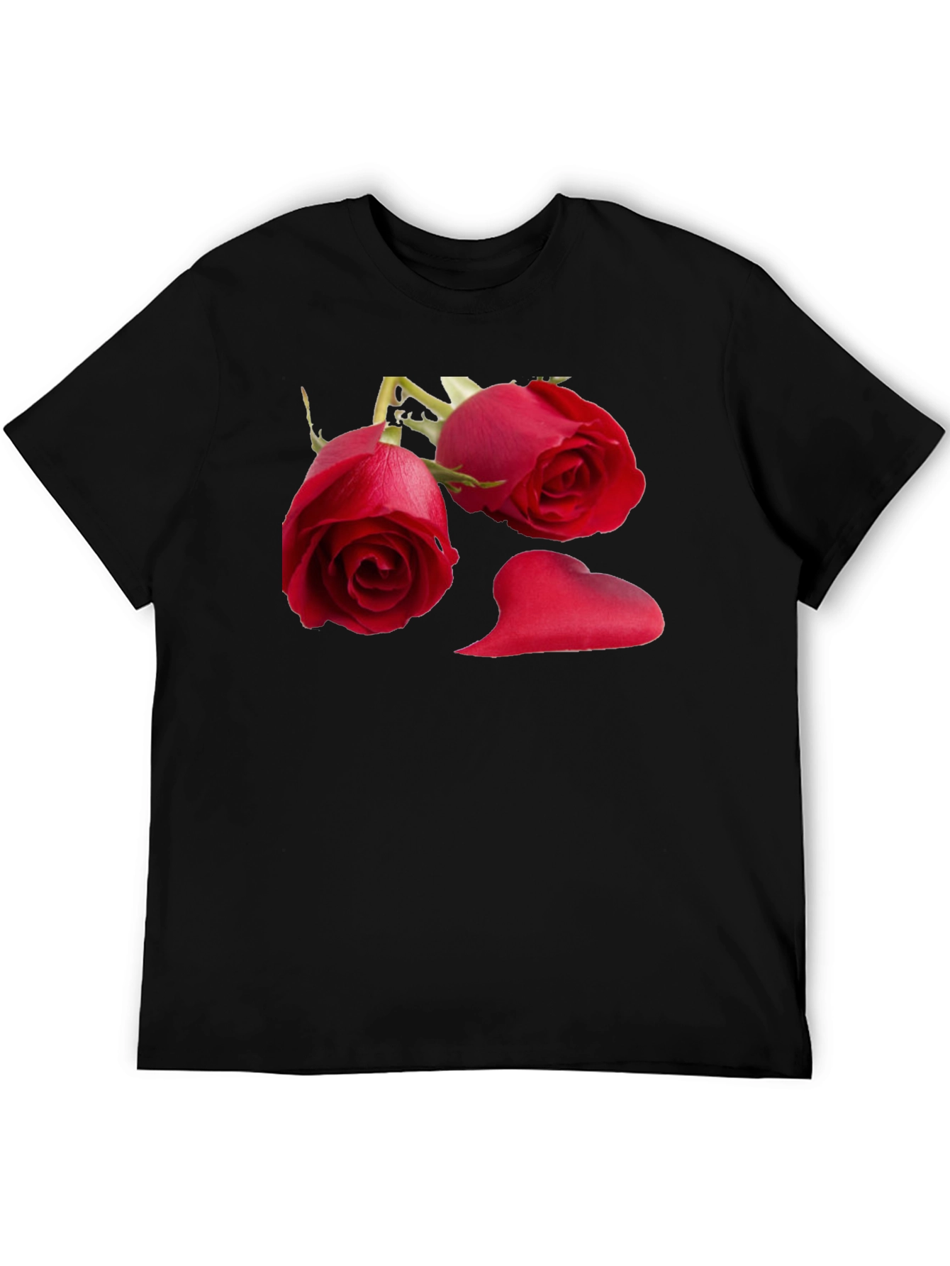 Romantic Rose Graphic T-Shirt