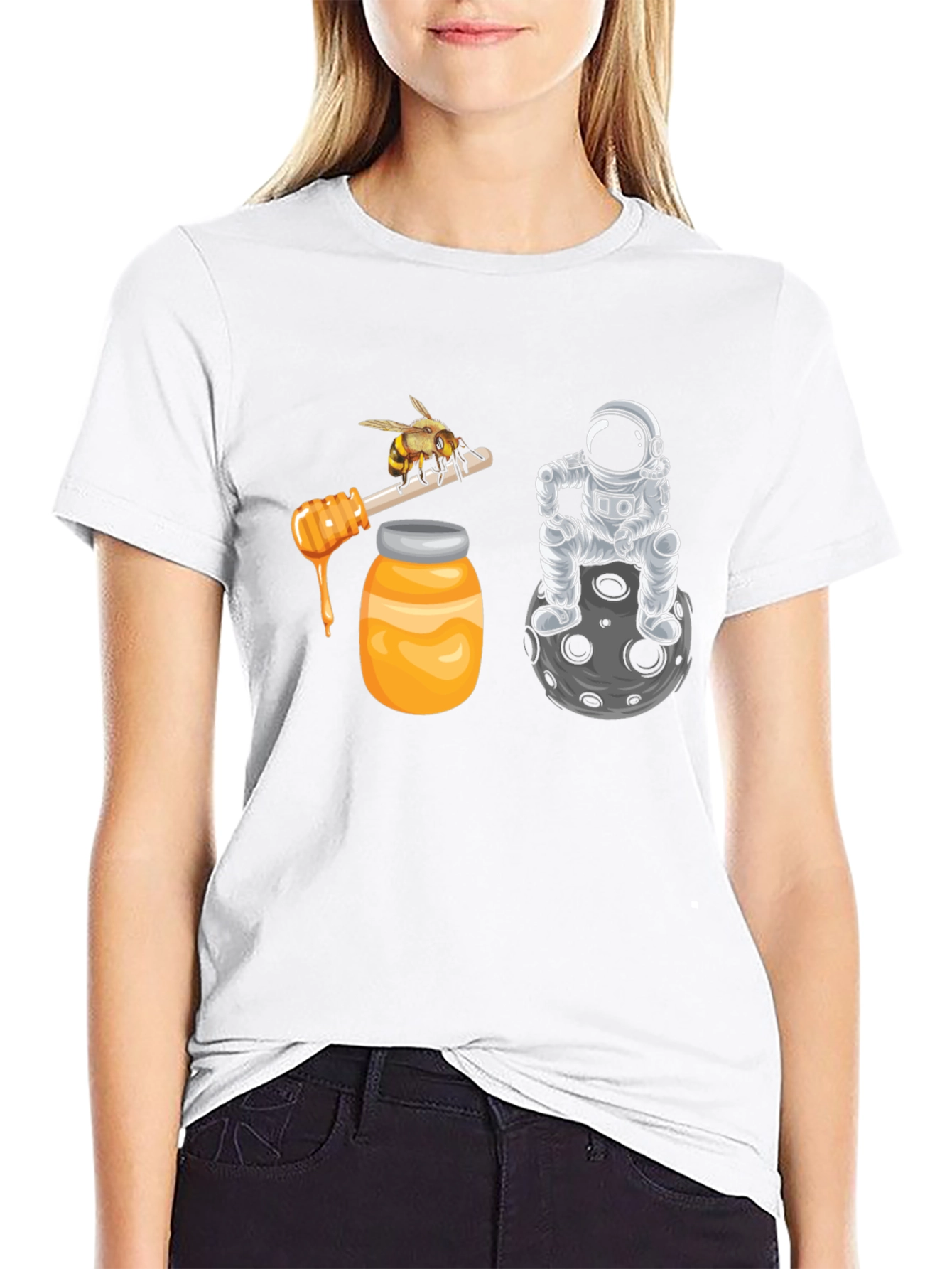 Astronaut Bee & Honey T-Shirt