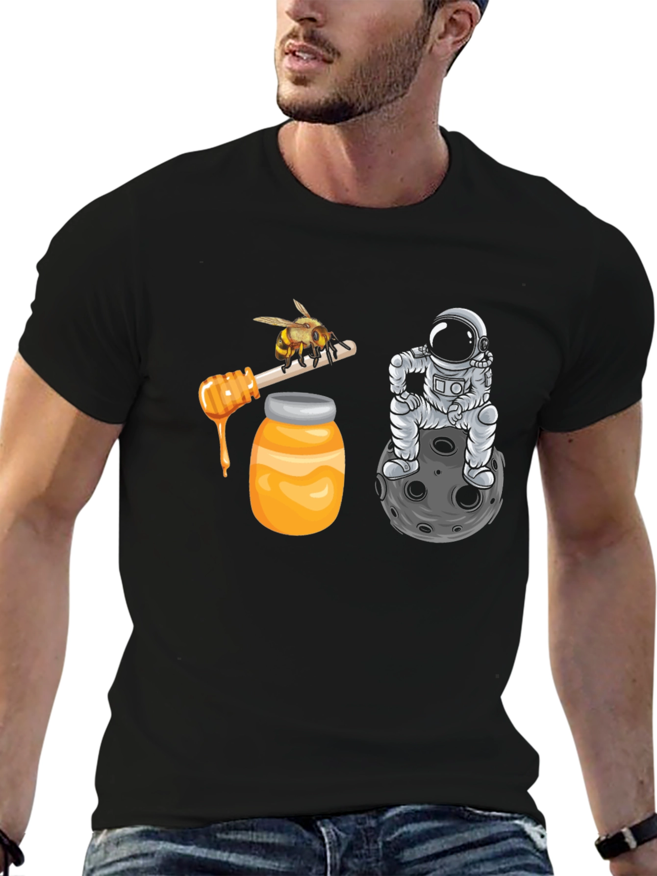 Astronaut Bee & Honey T-Shirt