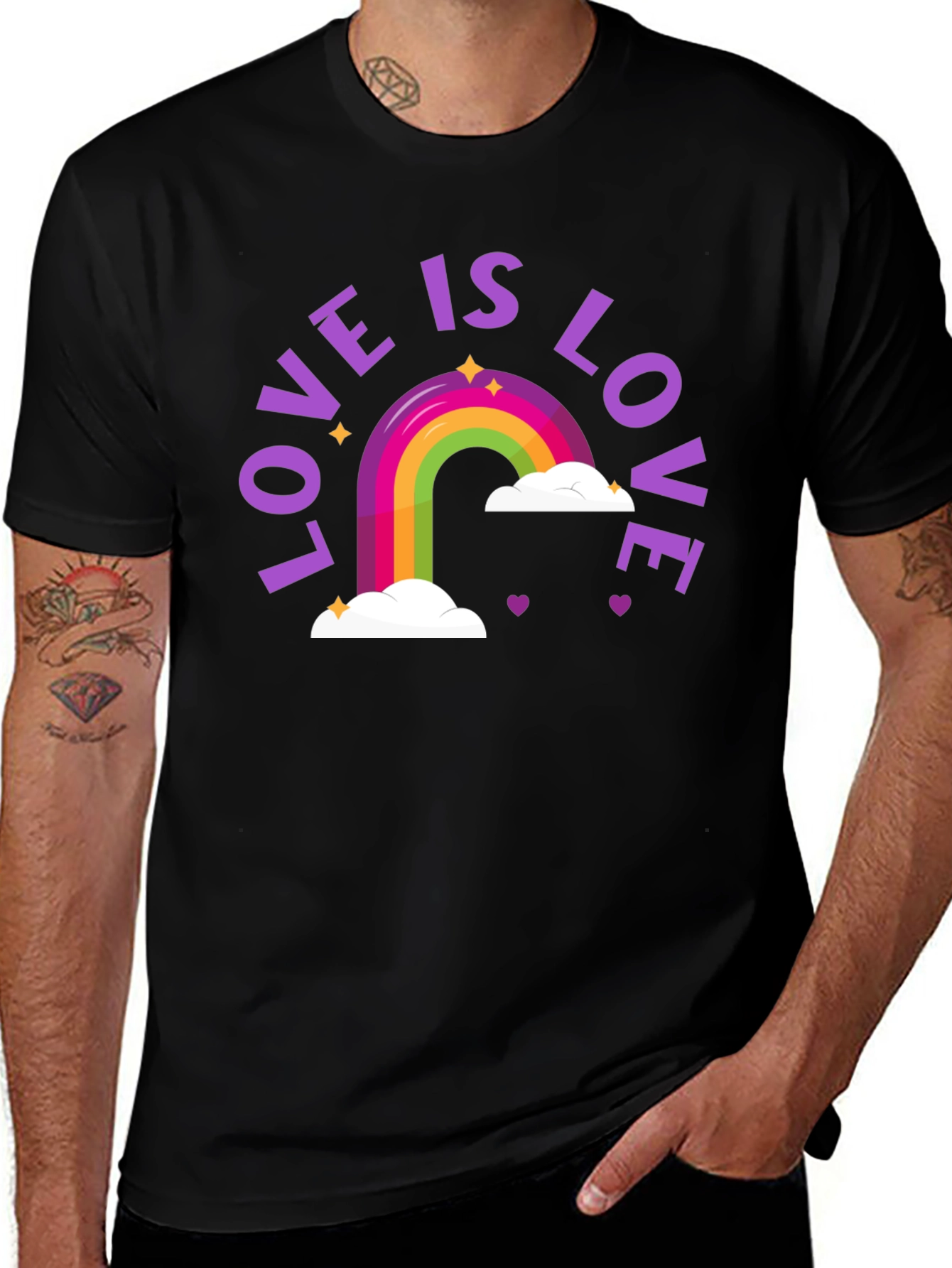 Love is Love Rainbow Pride T-Shirt