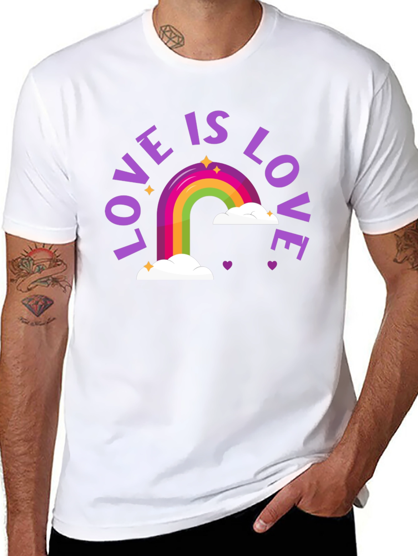 Love is Love Rainbow Pride T-Shirt