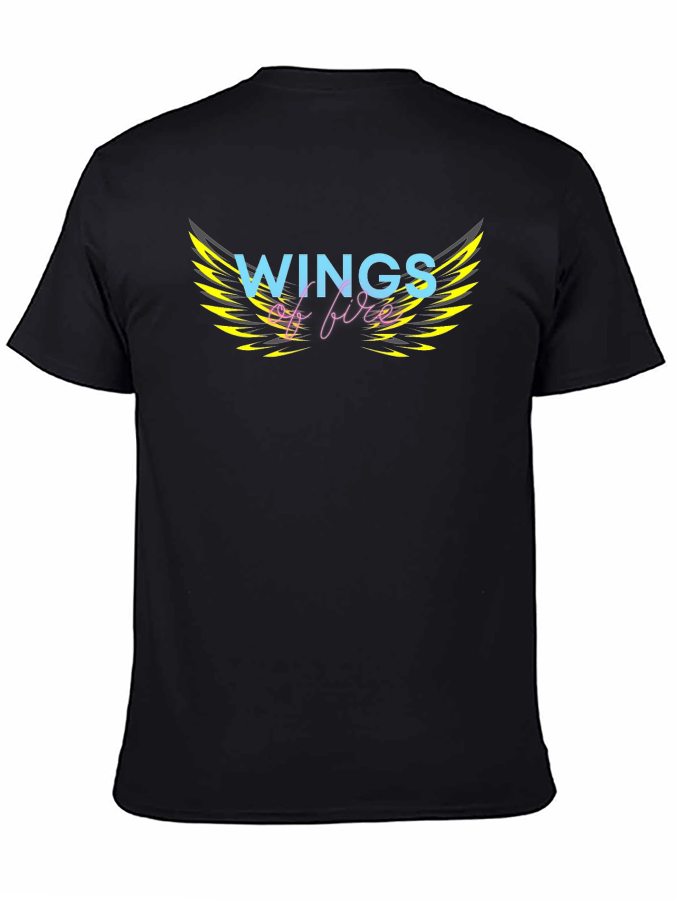 Wings of Fire Graphic T-Shirt - Black