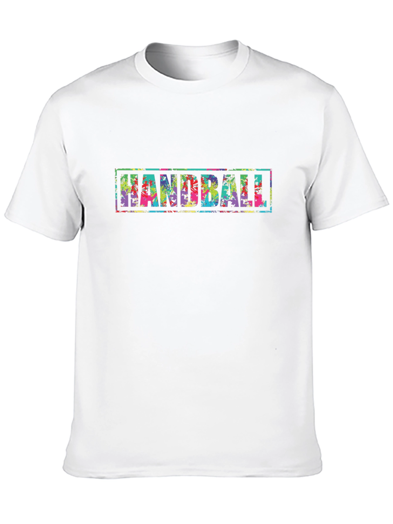 Handball Graphic Black T-Shirt