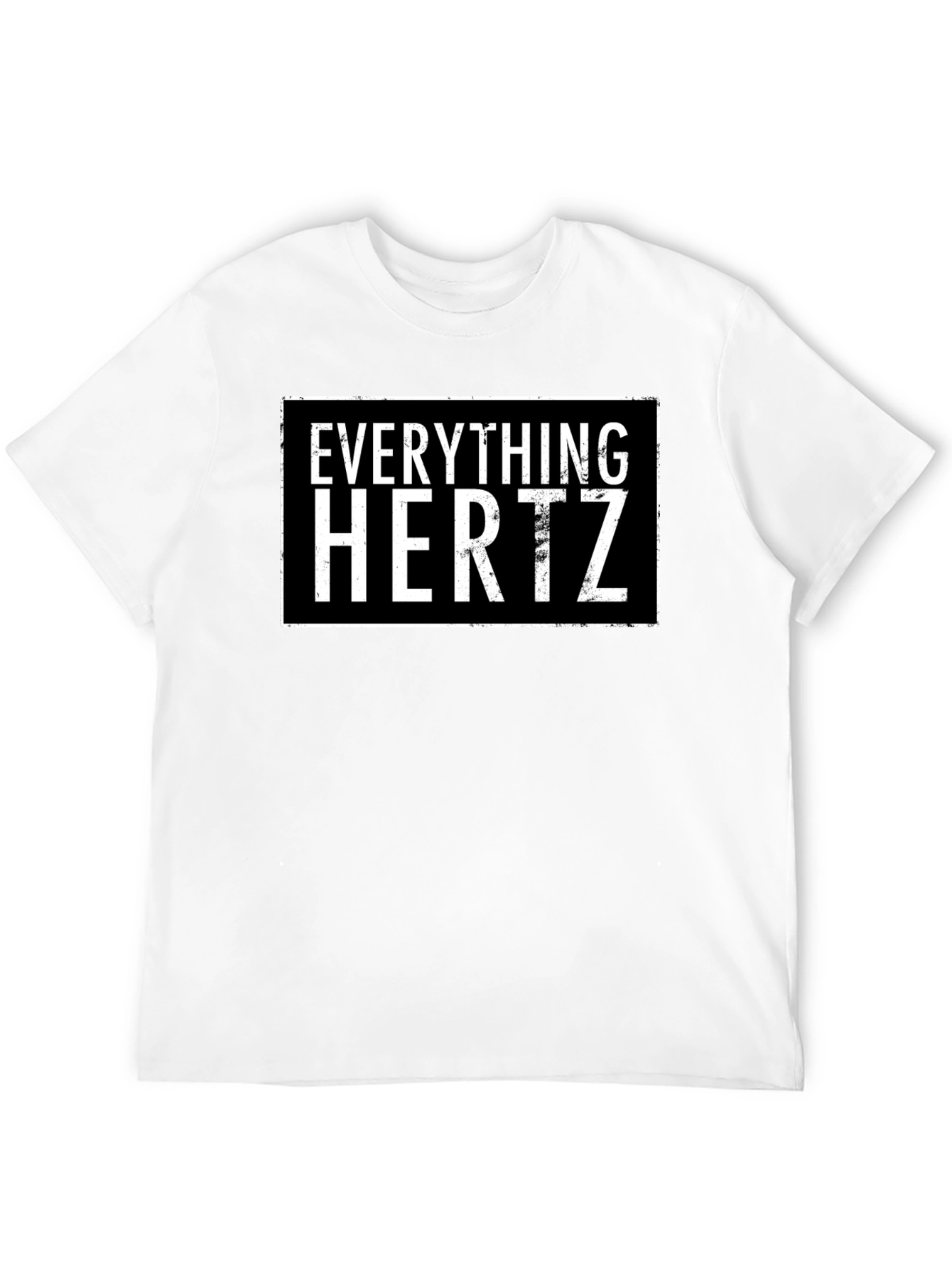 Everything Hertz Black Graphic Tee